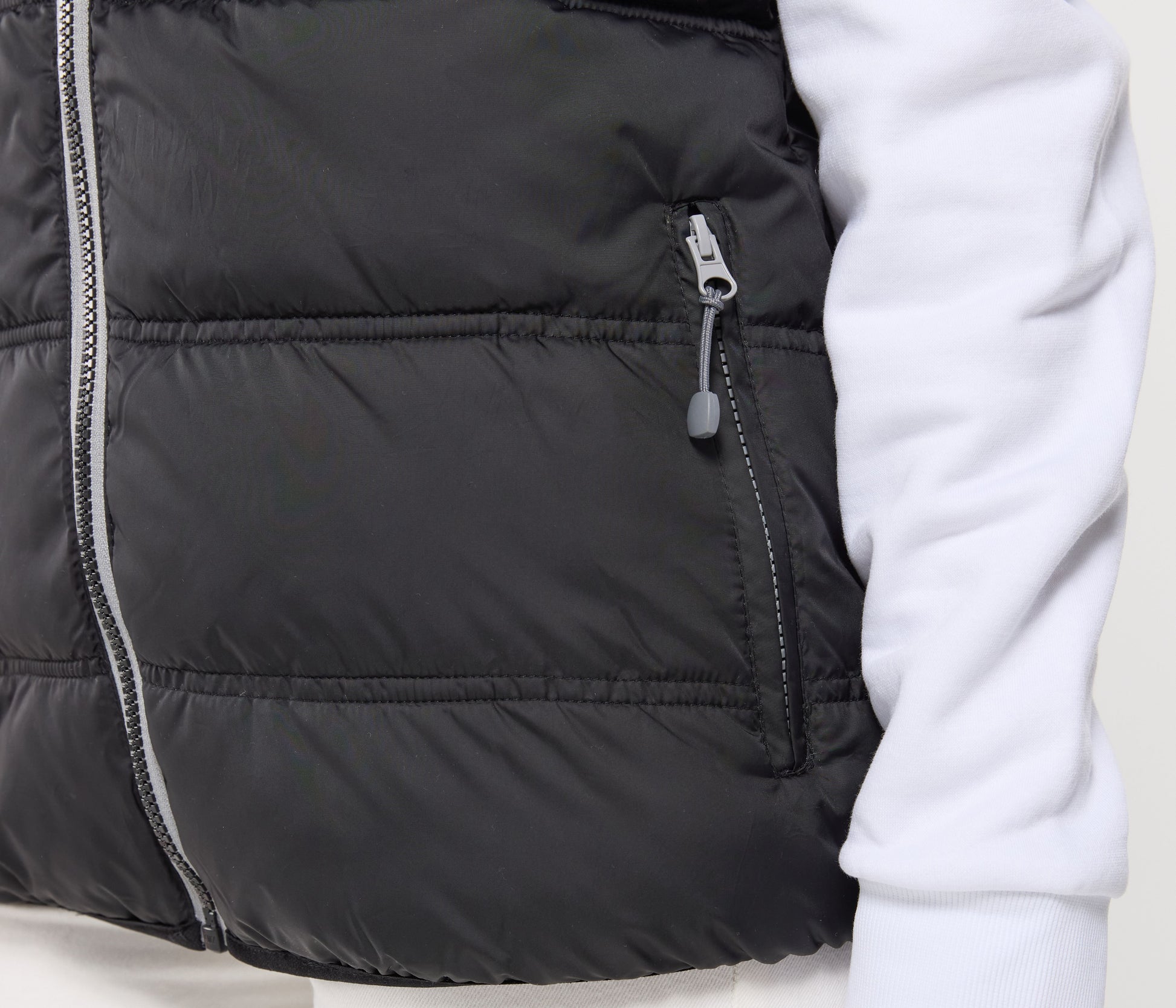 Bodywarmer doudoune femme avec capuche