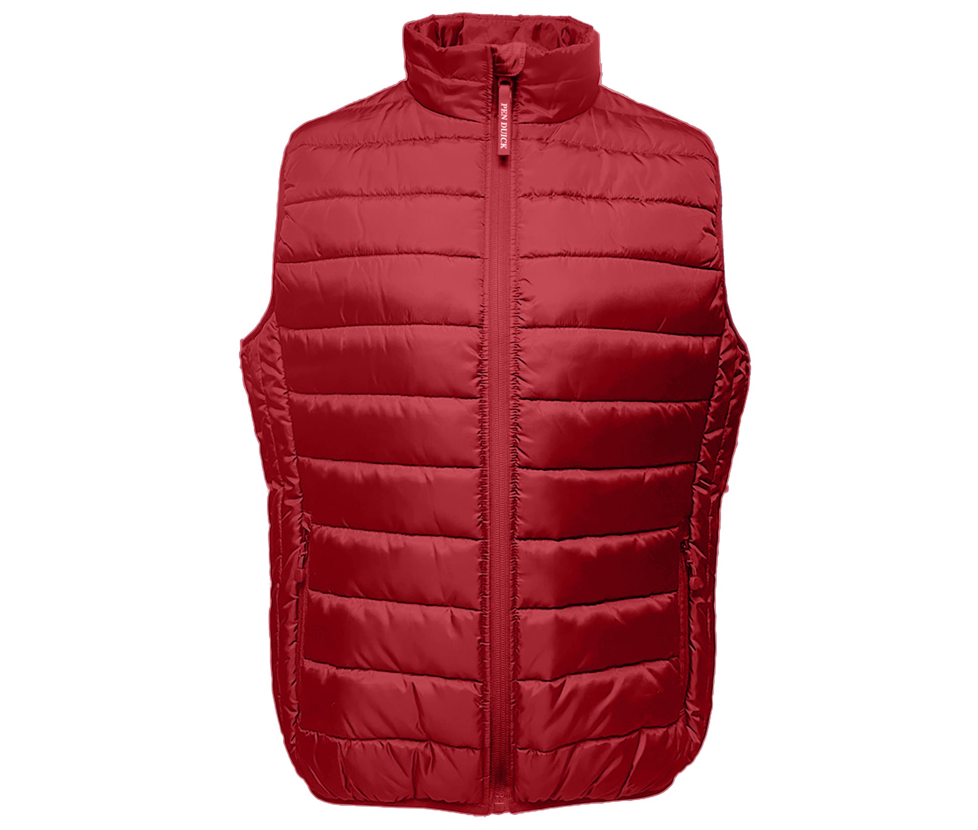 Bodywarmer Homme en Polyester Recyclé - Red