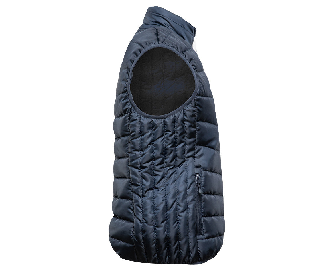 Bodywarmer Homme en Polyester Recyclé - Navy