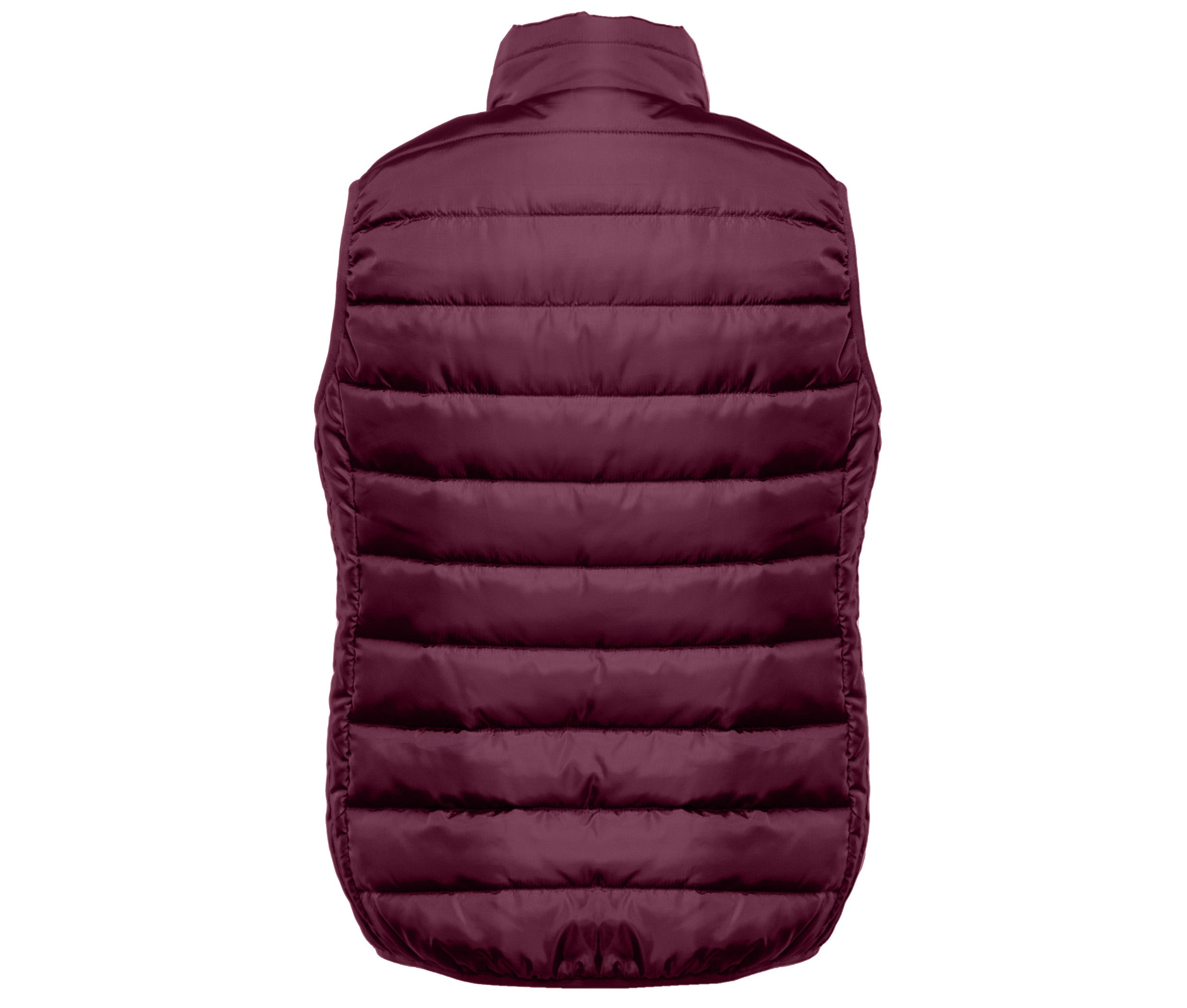 Bodywarmer Homme en Polyester Recyclé - Burgundy