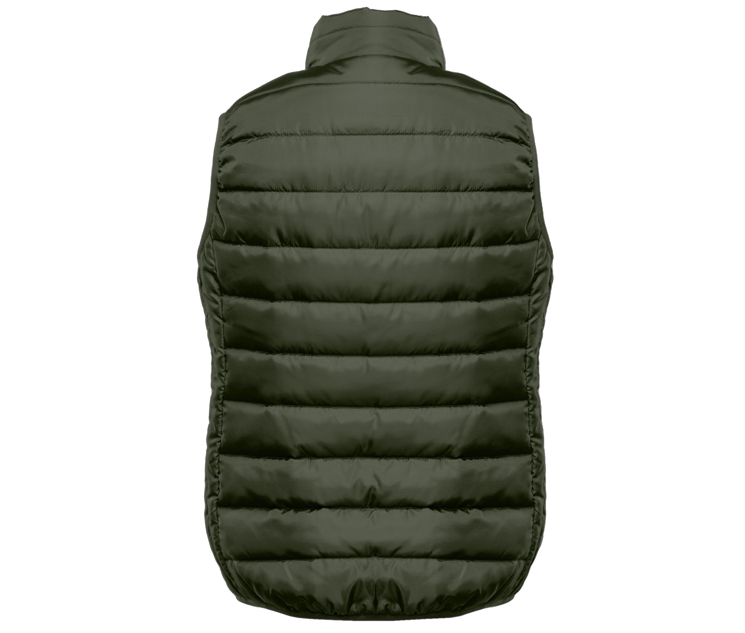 Bodywarmer Homme en Polyester Recyclé - Dark Olive