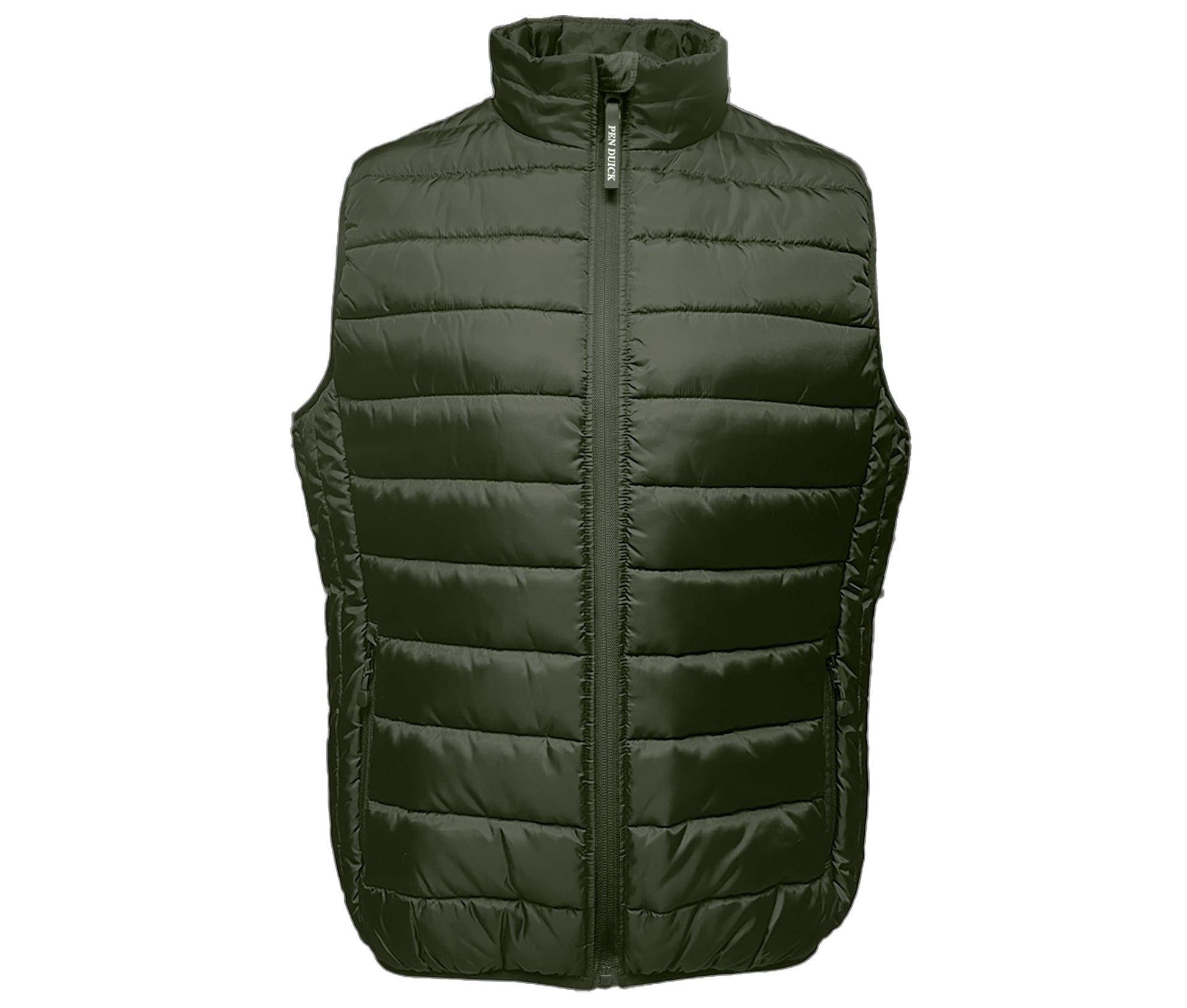 Bodywarmer Homme en Polyester Recyclé - Dark Olive