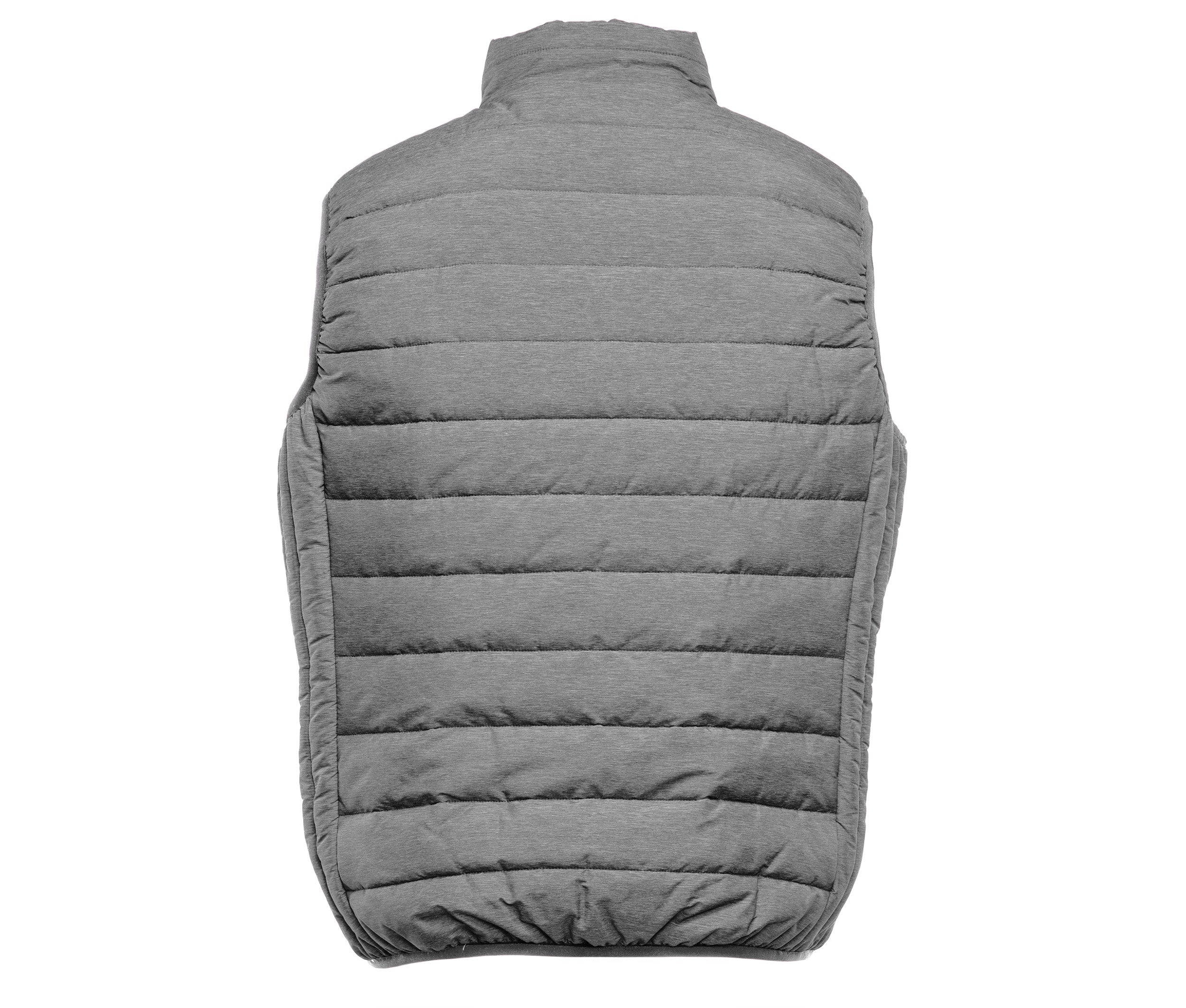 Bodywarmer Homme en Polyester Recyclé - Marl Light Grey