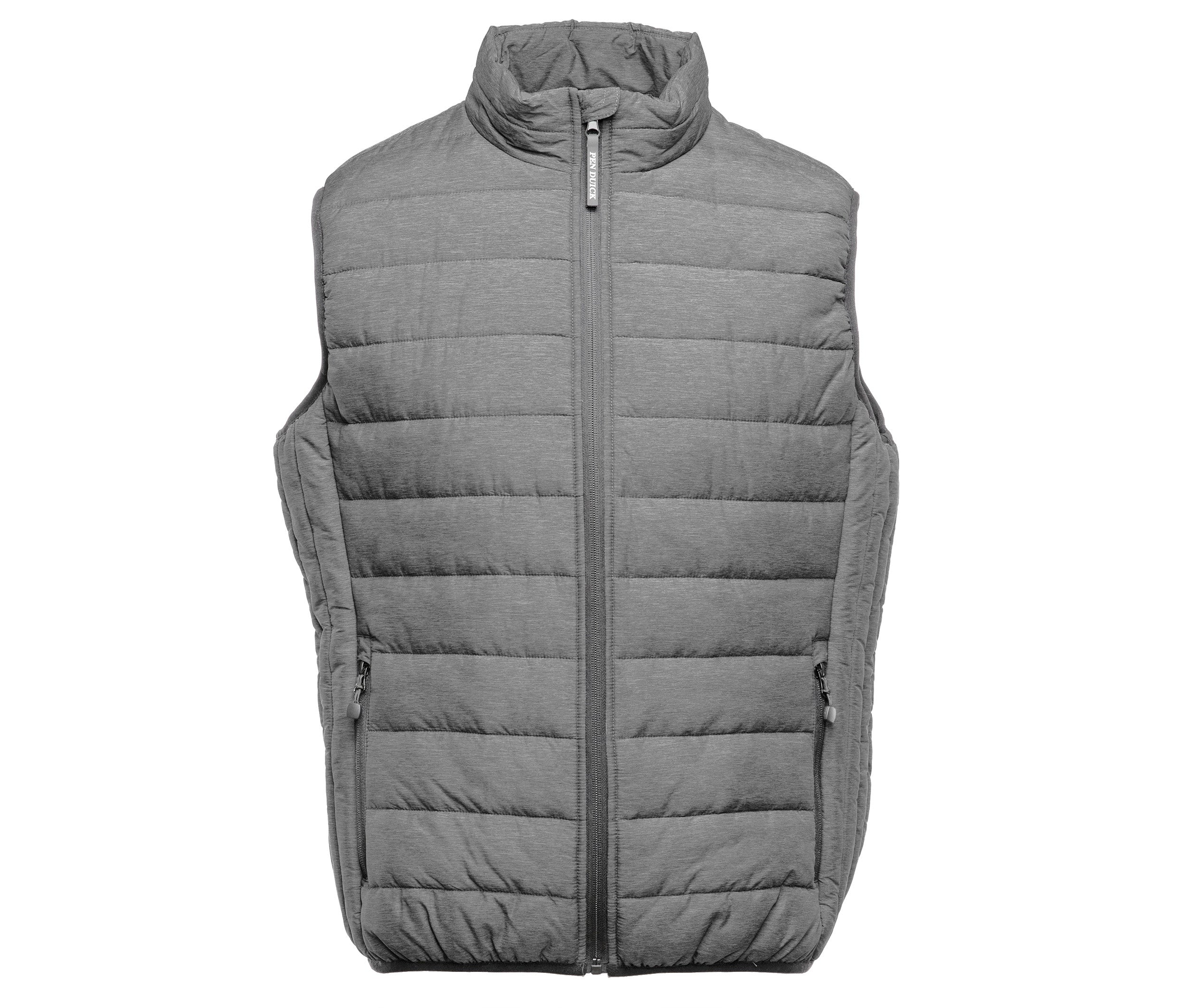Bodywarmer Homme en Polyester Recyclé - Marl Light Grey