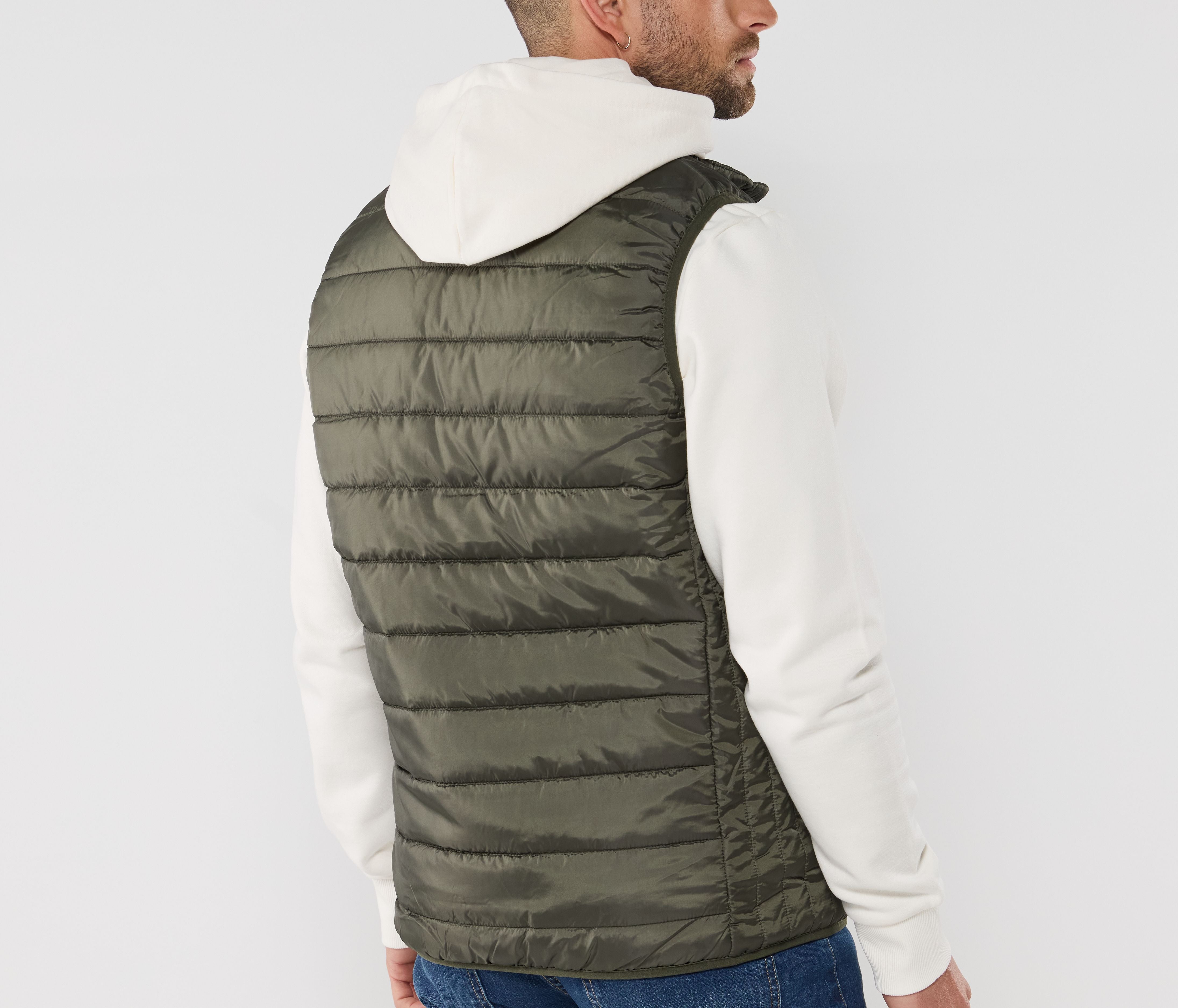 Bodywarmer homme en polyester recyclé