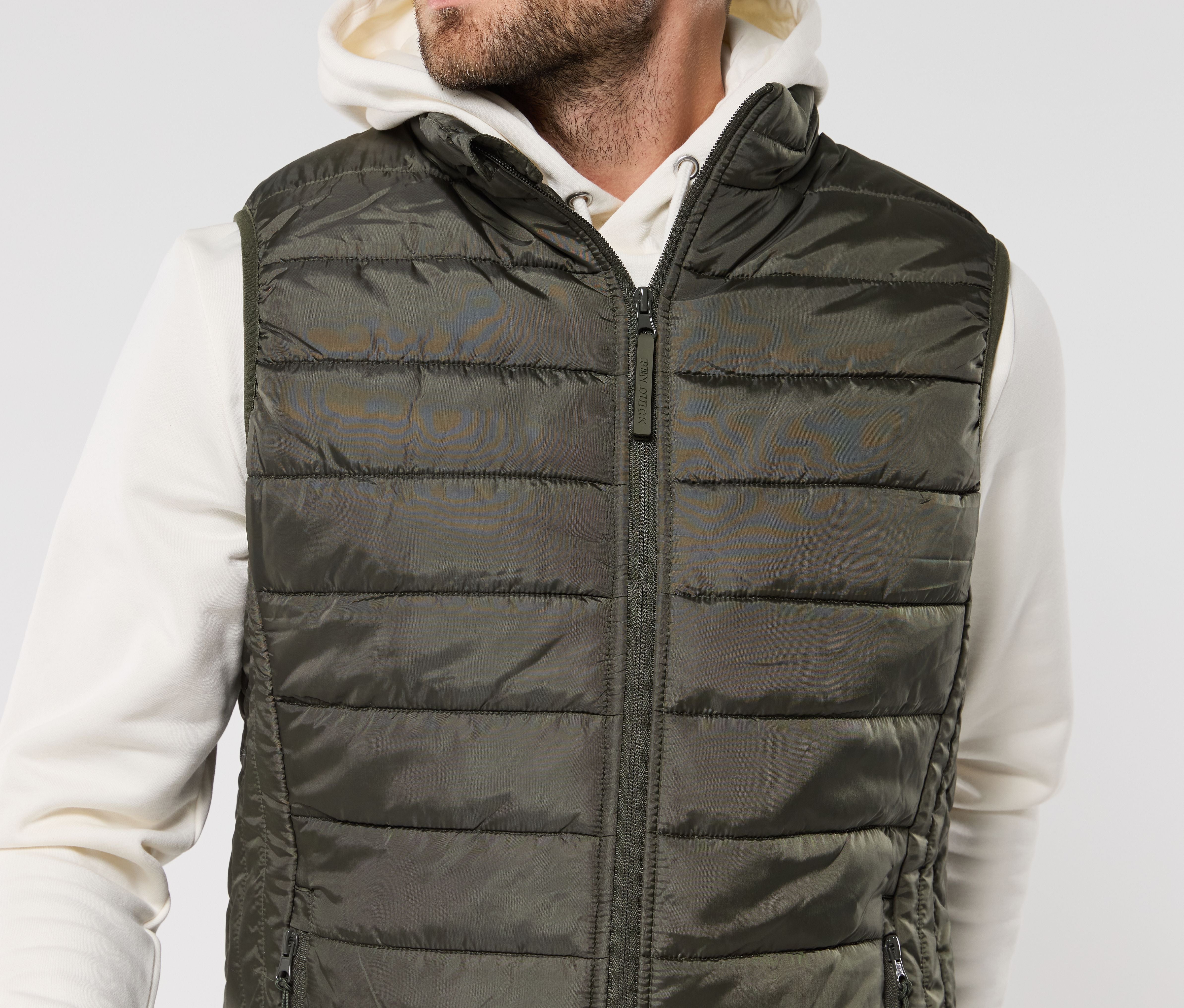 Bodywarmer homme en polyester recyclé