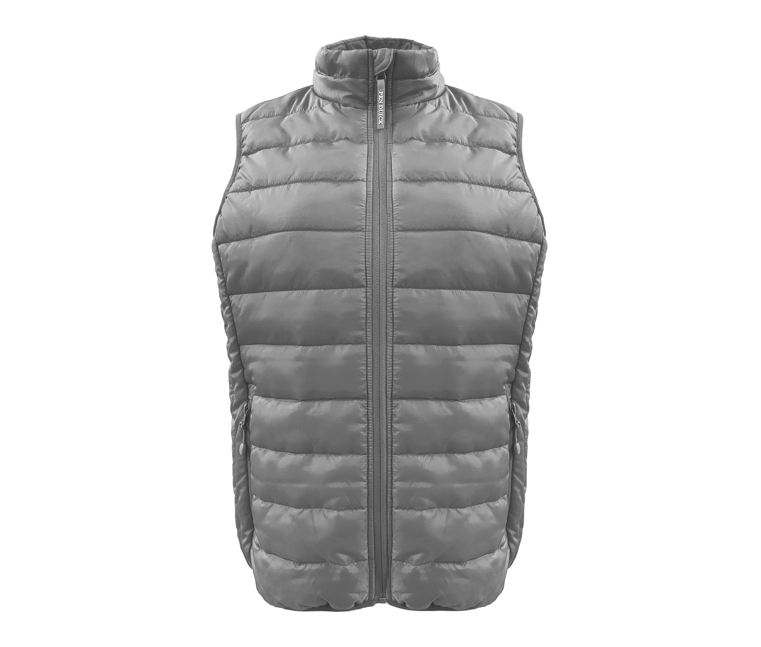 Bodywarmer Femme  en  Polyester Recyclé - Marl Light Grey