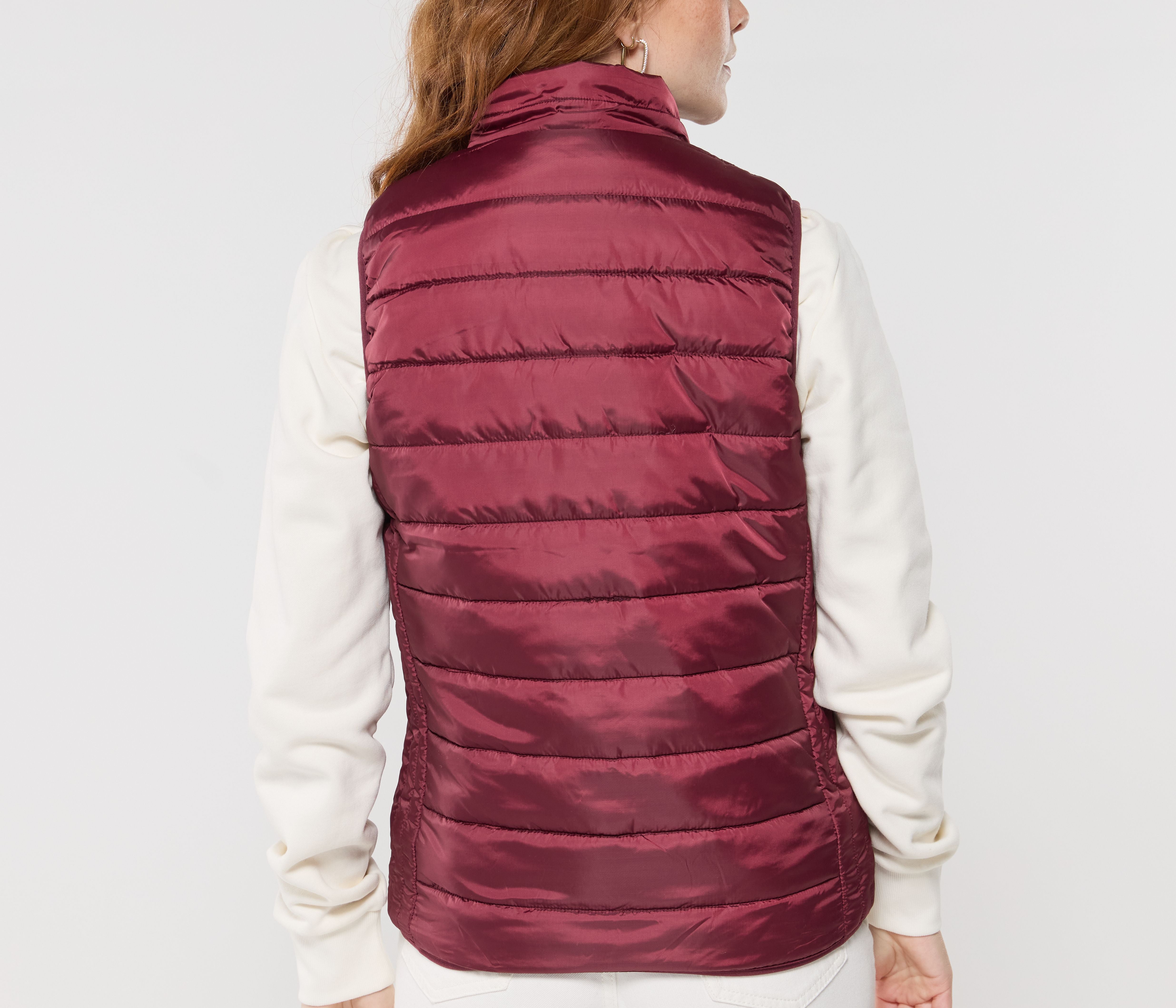Bodywarmer femme  en  polyester recyclé
