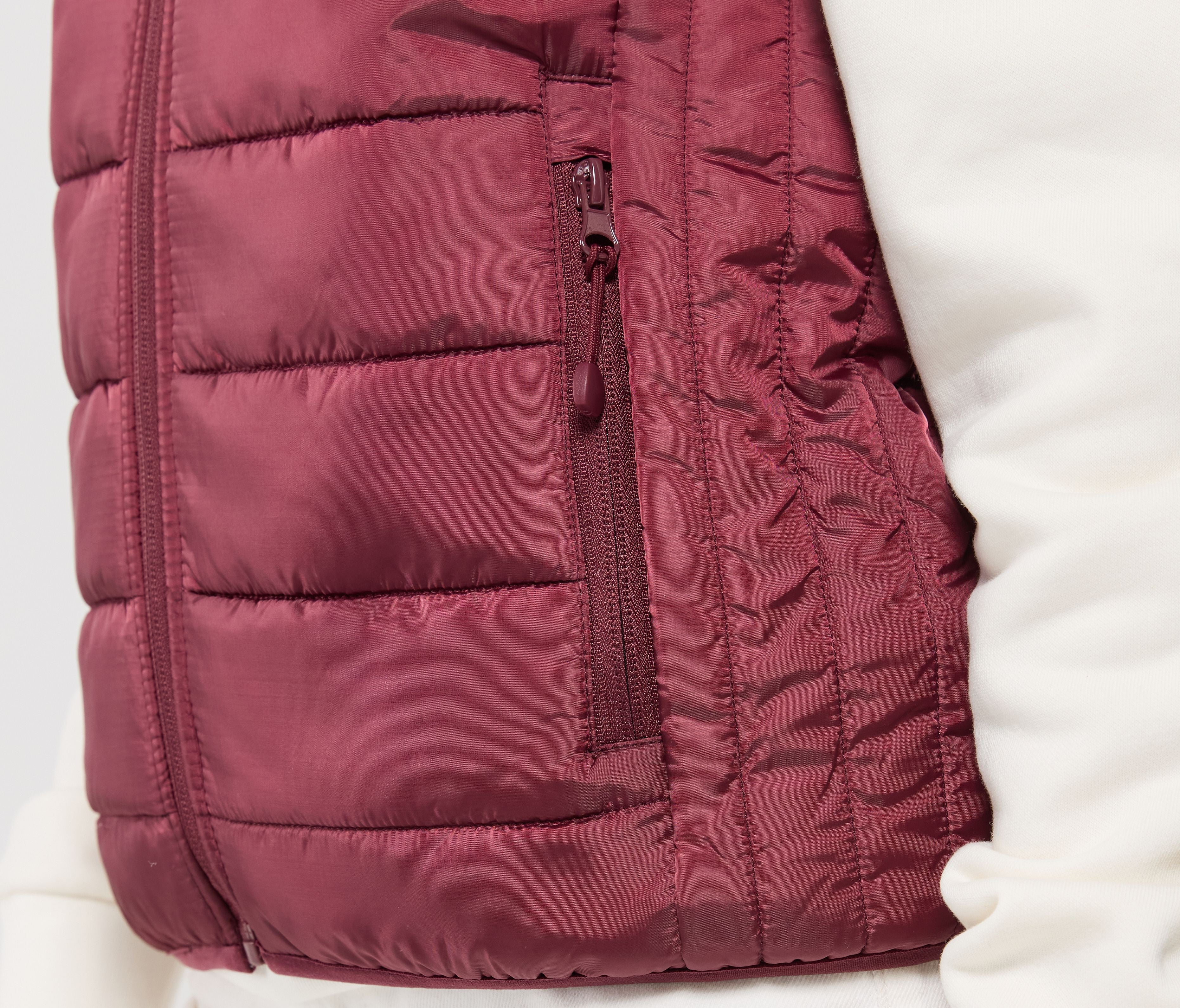 Bodywarmer femme  en  polyester recyclé