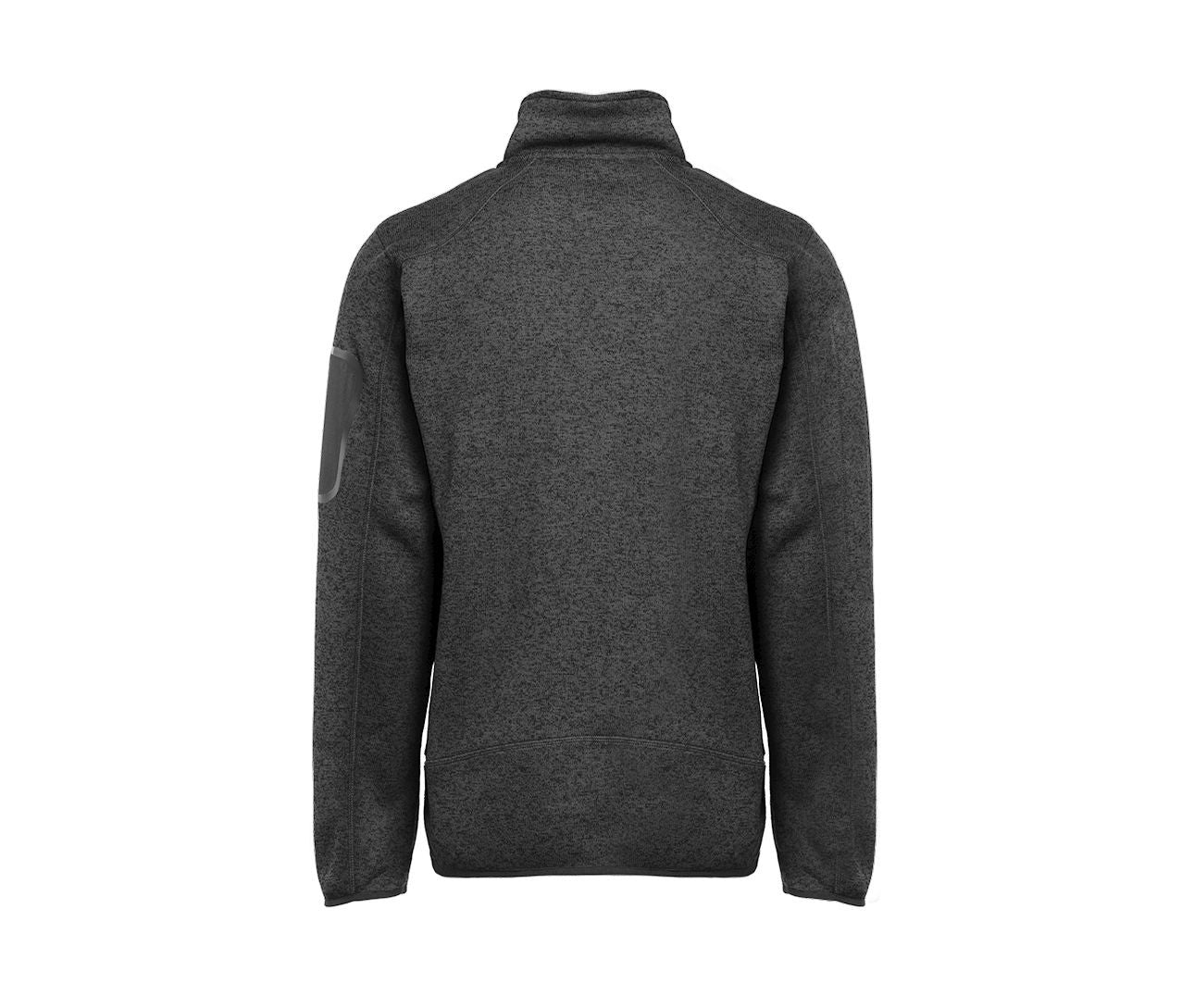 Veste Polaire Tricotée Homme - Heather Dark Grey