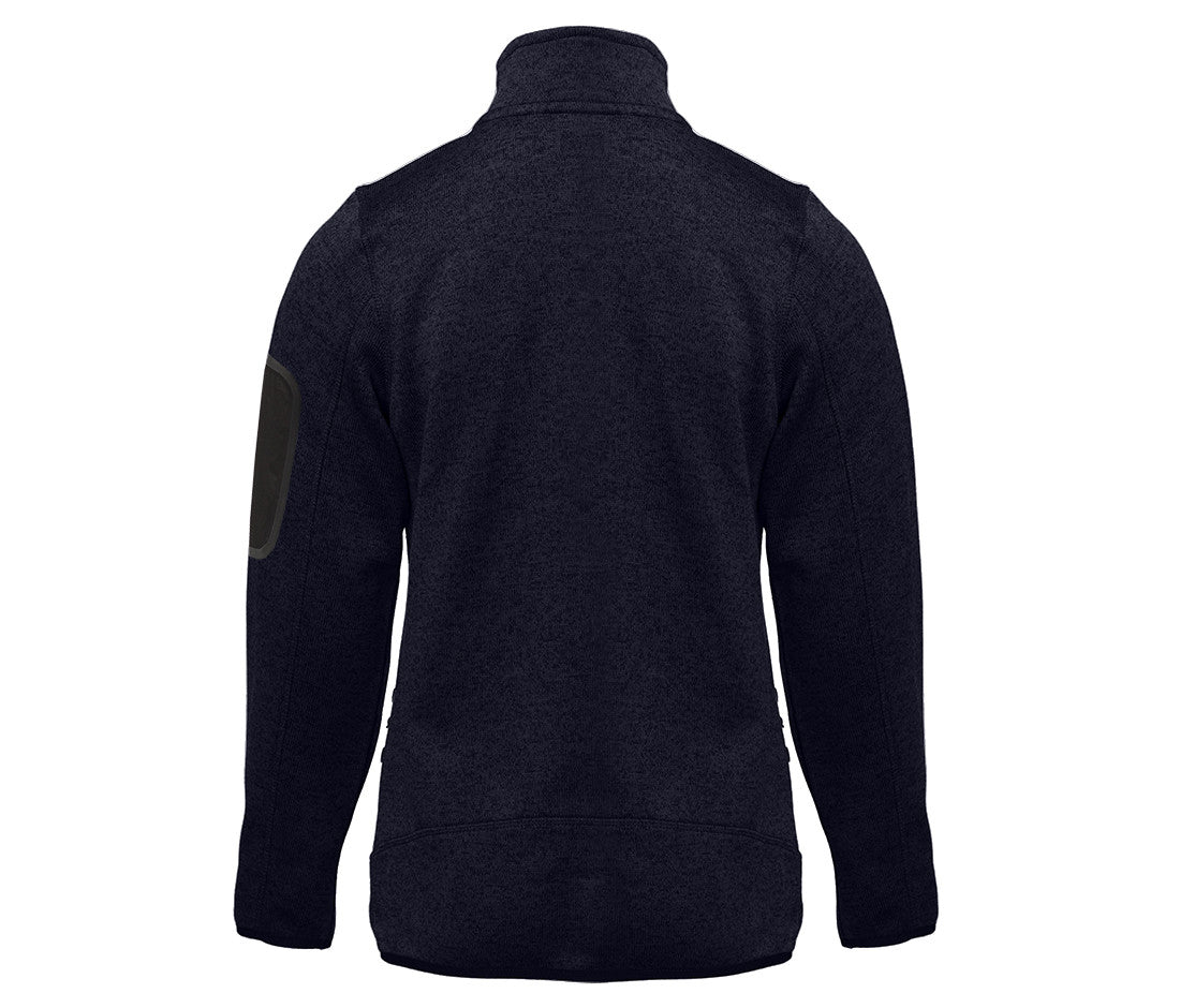 Veste Polaire Tricotée Femme - Heather Black