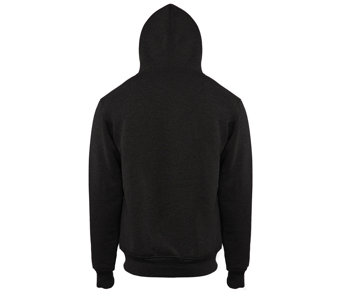Sweat Capuche Zippé Doublé Polaire Sherpa - Black