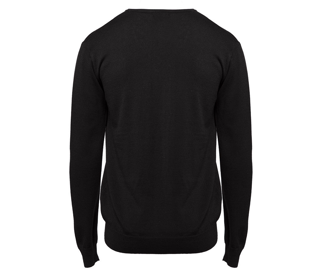 Pull Col V Homme - Black
