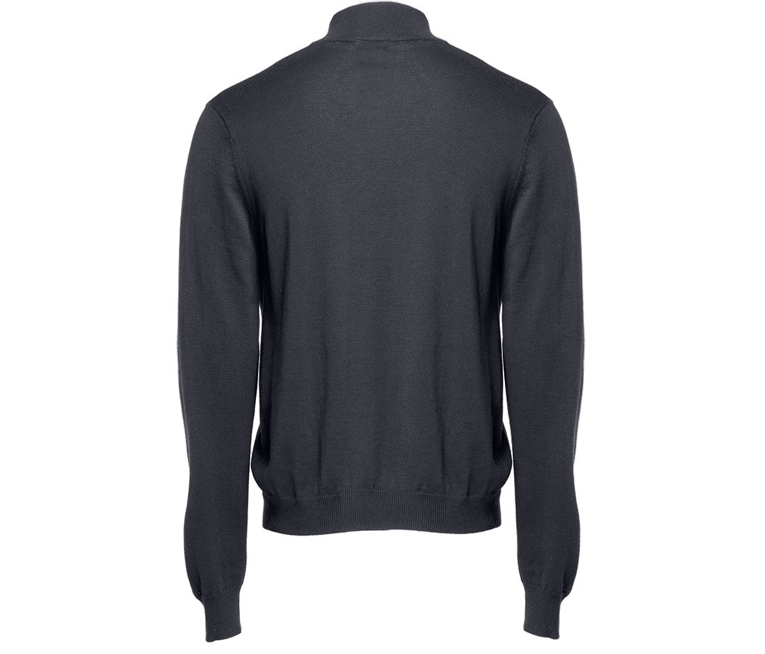 Pull Col Zippé - Dark Grey