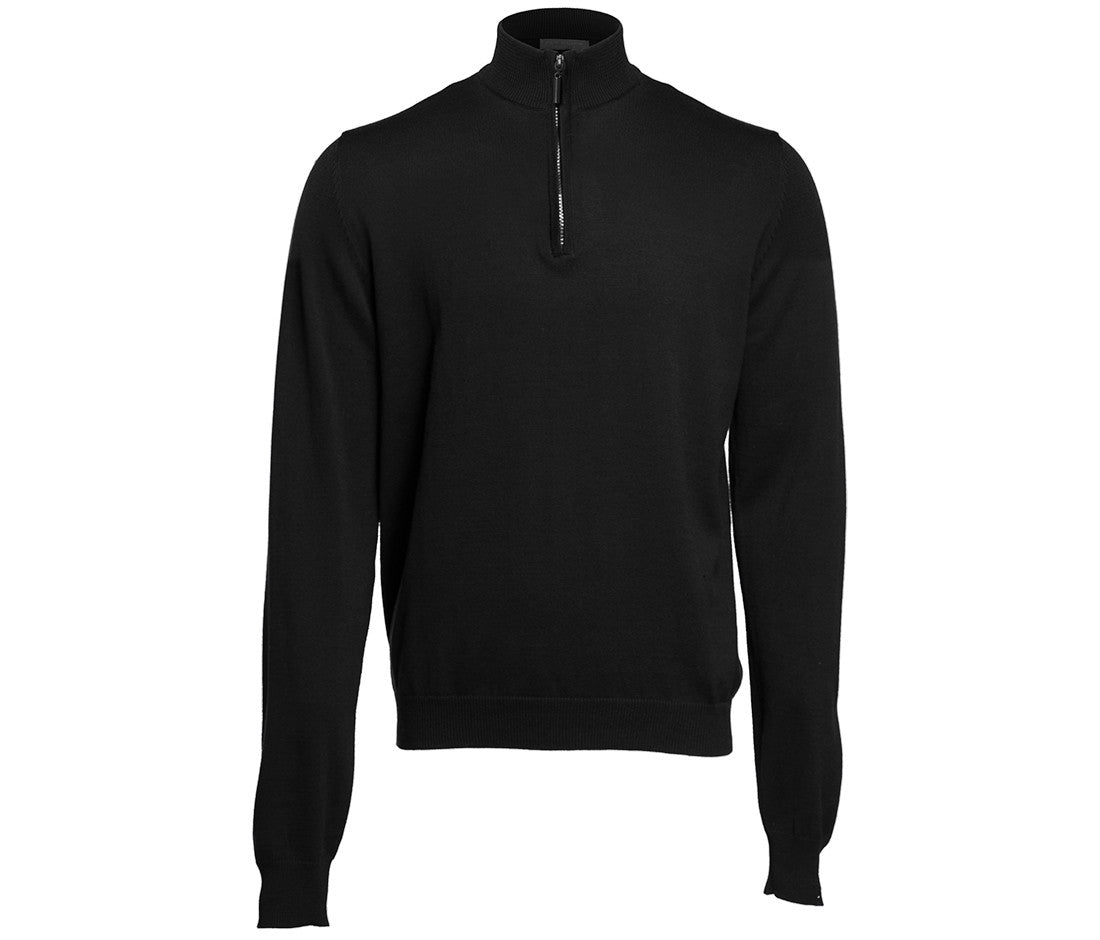 Pull Col Zippé - Dark Grey