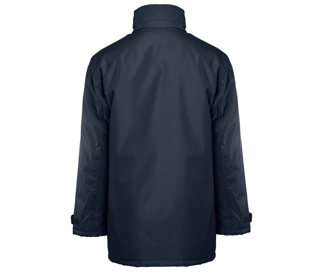 Parka Matelassée Doublée Polaire - Navy/polaire Navy