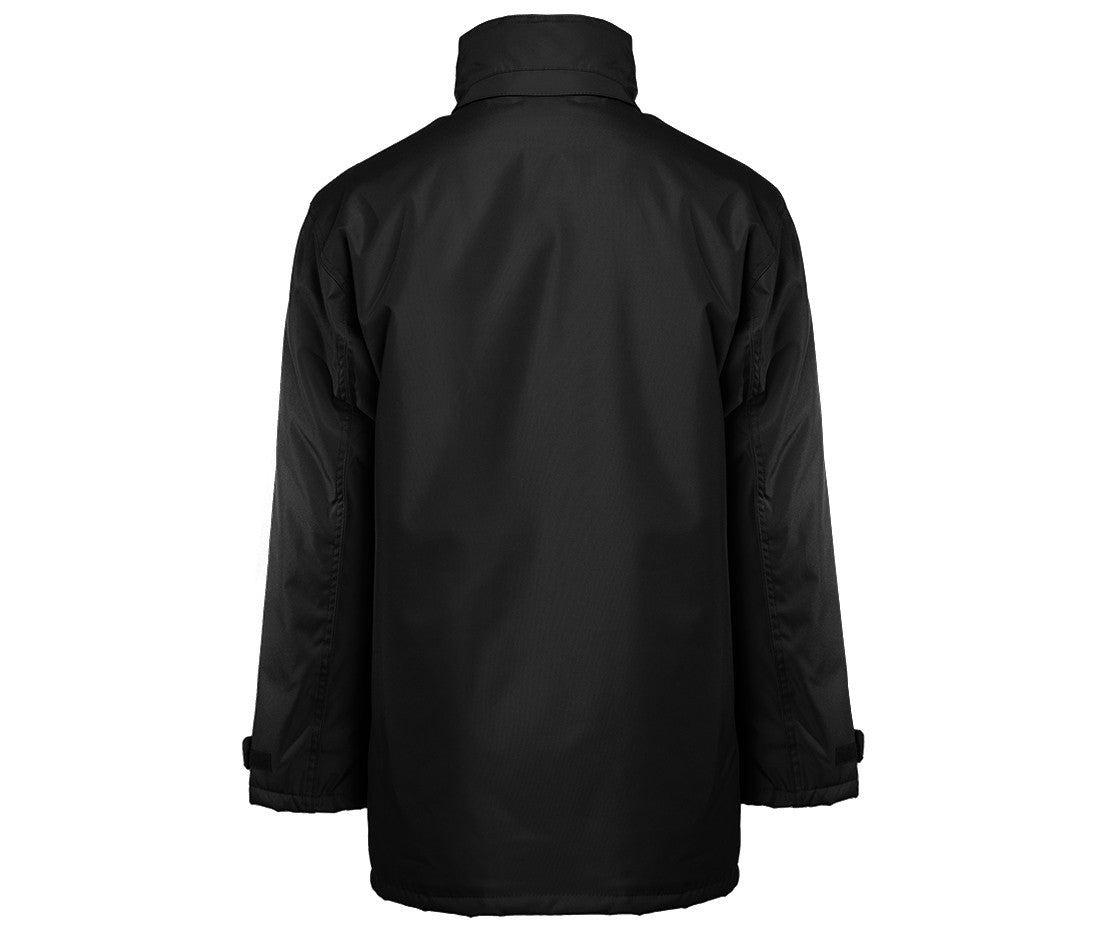 Parka Matelassée Doublée Polaire - Black/polaire Charcoal