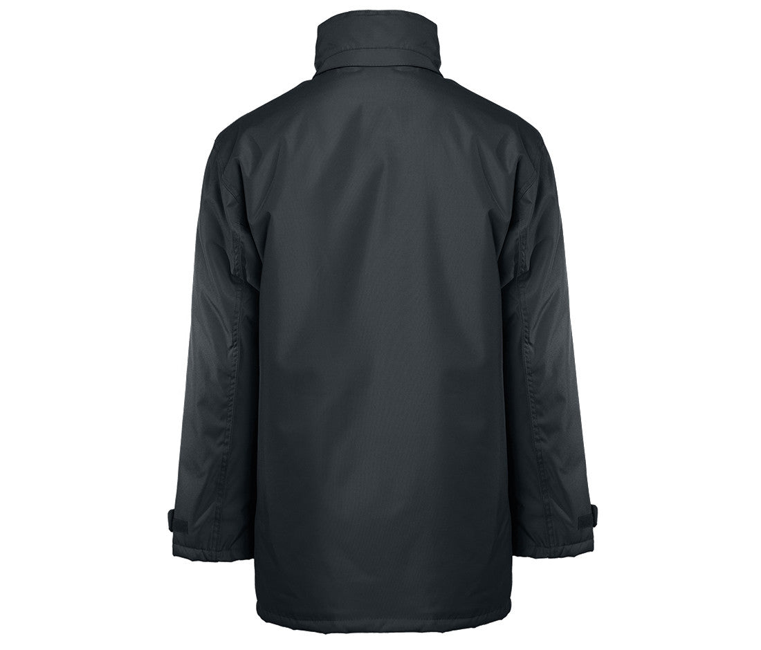 Parka Matelassée Doublée Polaire - Titanium/polaire Black