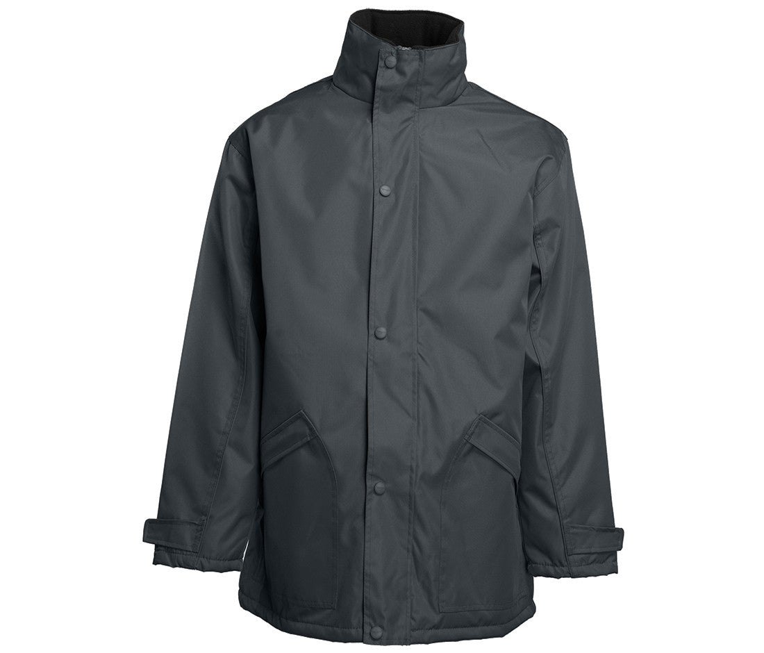 Parka Matelassée Doublée Polaire - Titanium/polaire Black