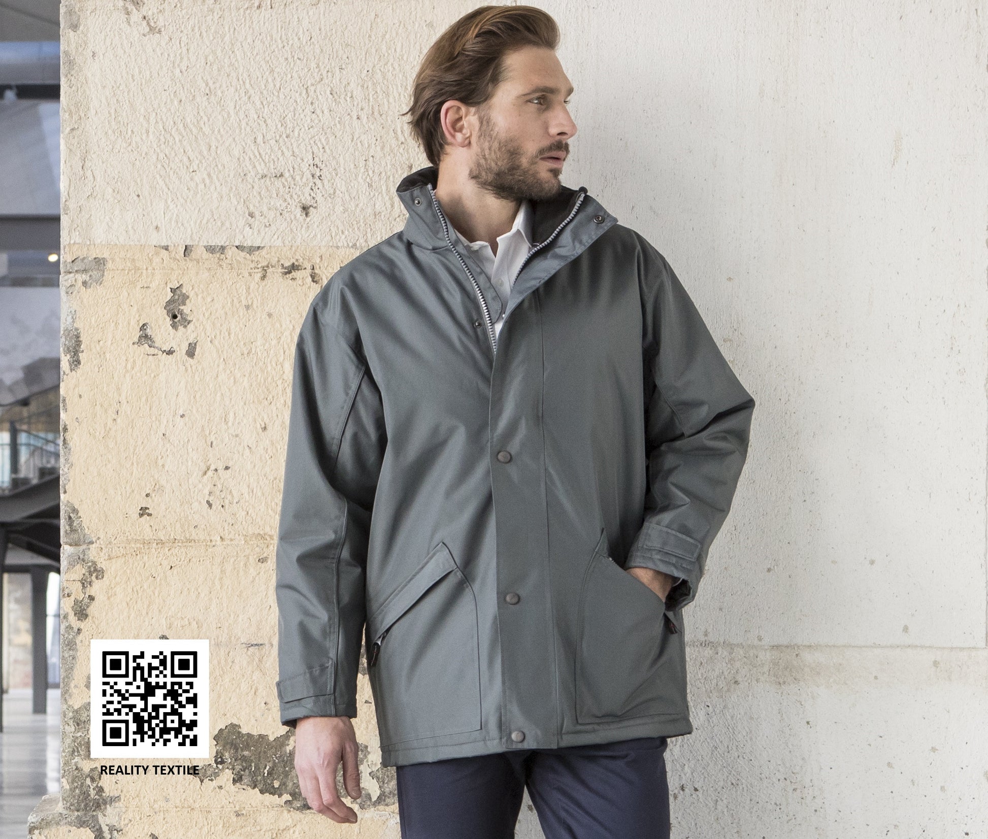 Parka matelassée doublée polaire