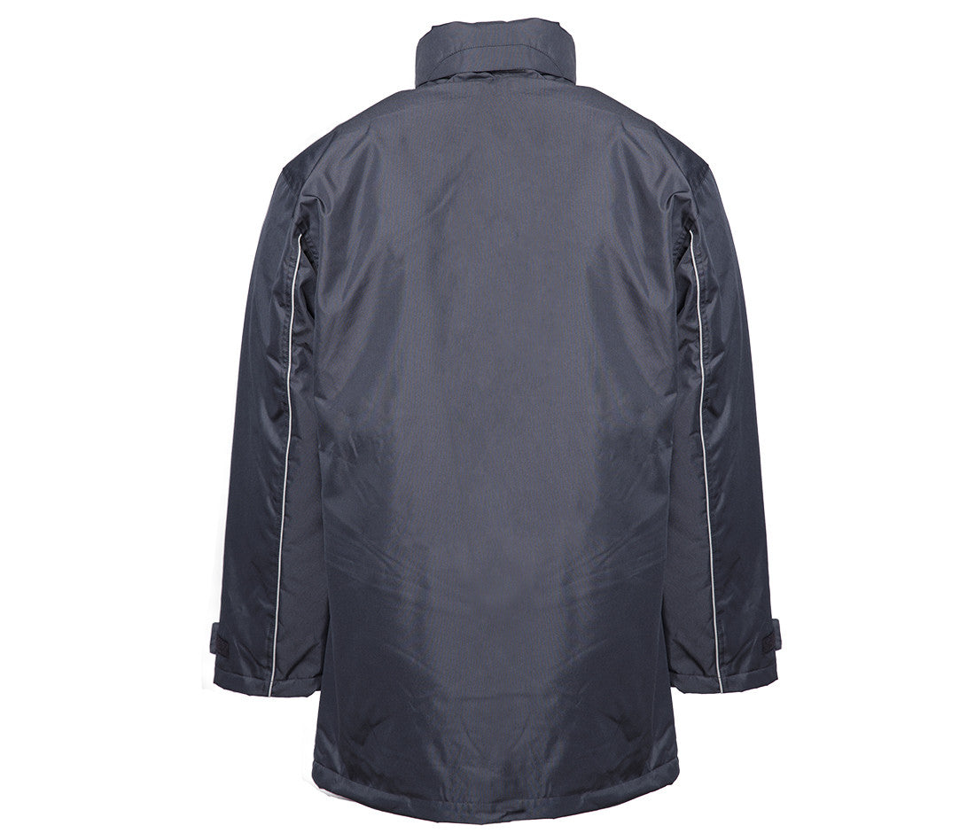Parka Avec Passepoil Réfléchissant - Navy