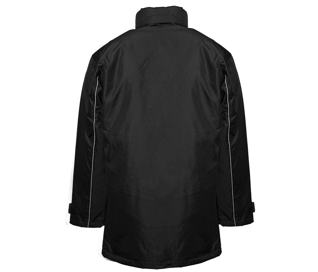 Parka Avec Passepoil Réfléchissant - Black