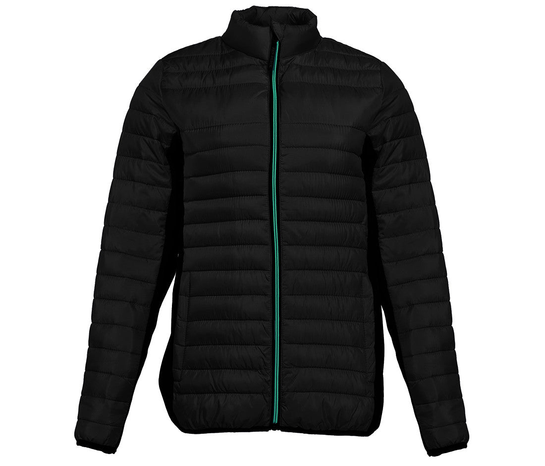 Doudoune Femme - Black/black/kelly Green