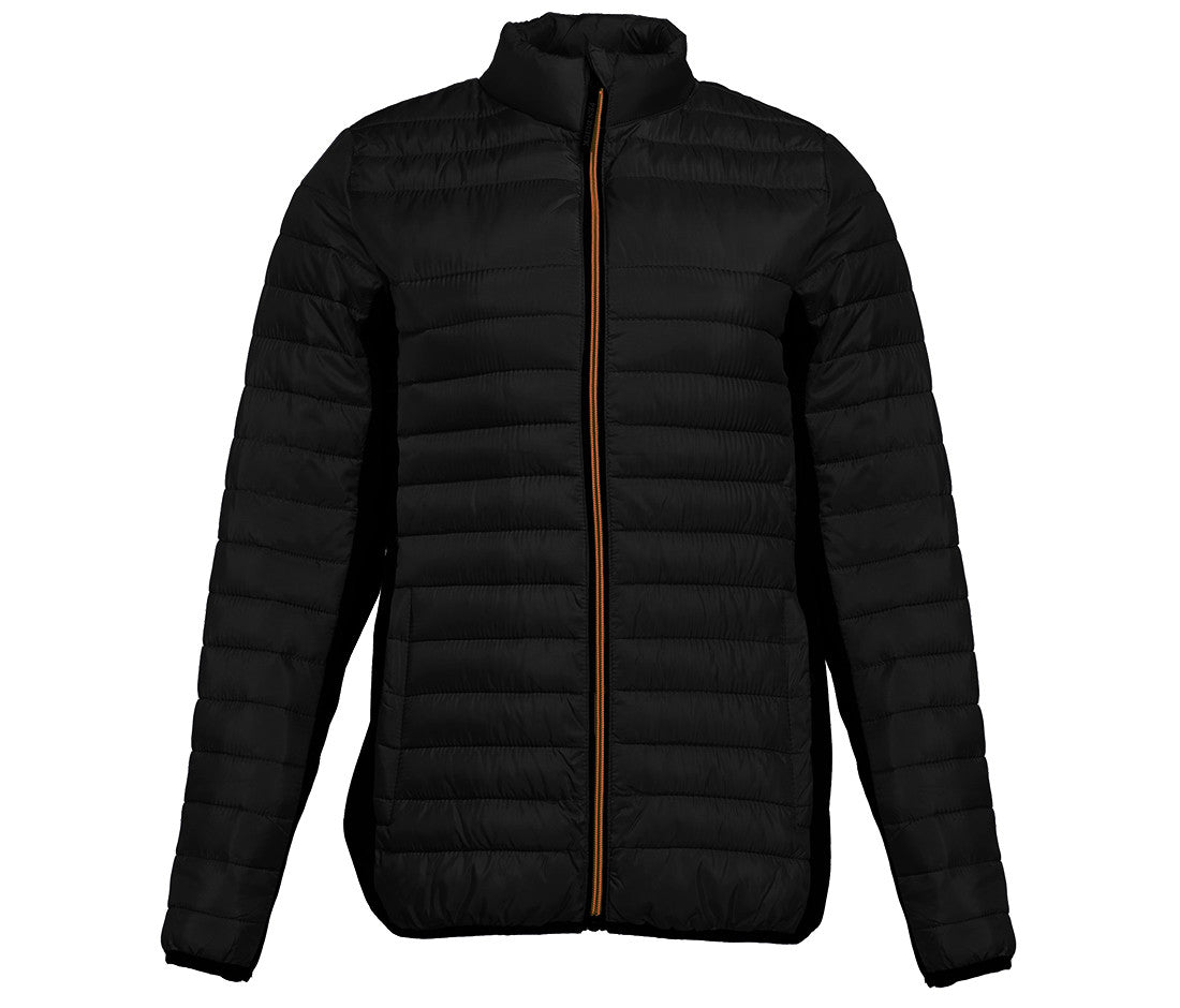 Doudoune Femme - Black/black/orange