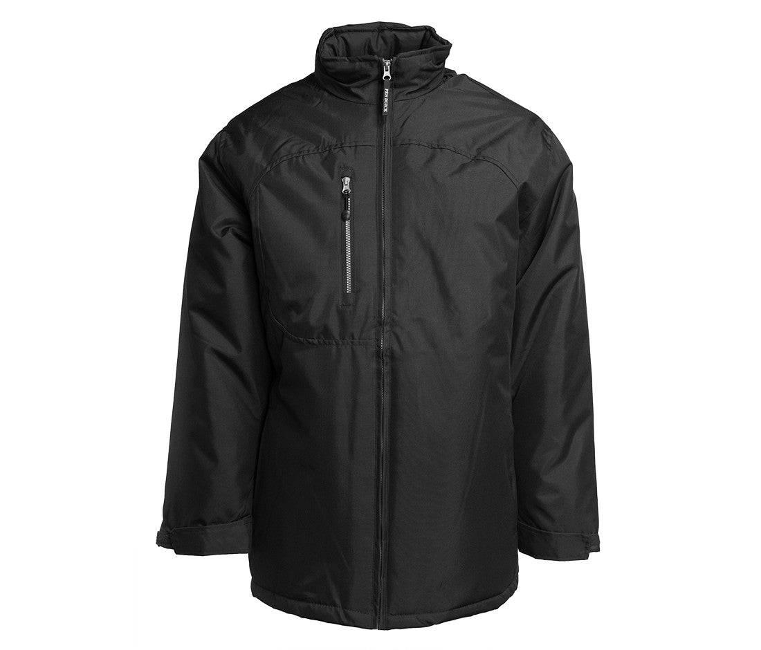 Parka Matelassée Coupe Ajustée - Black