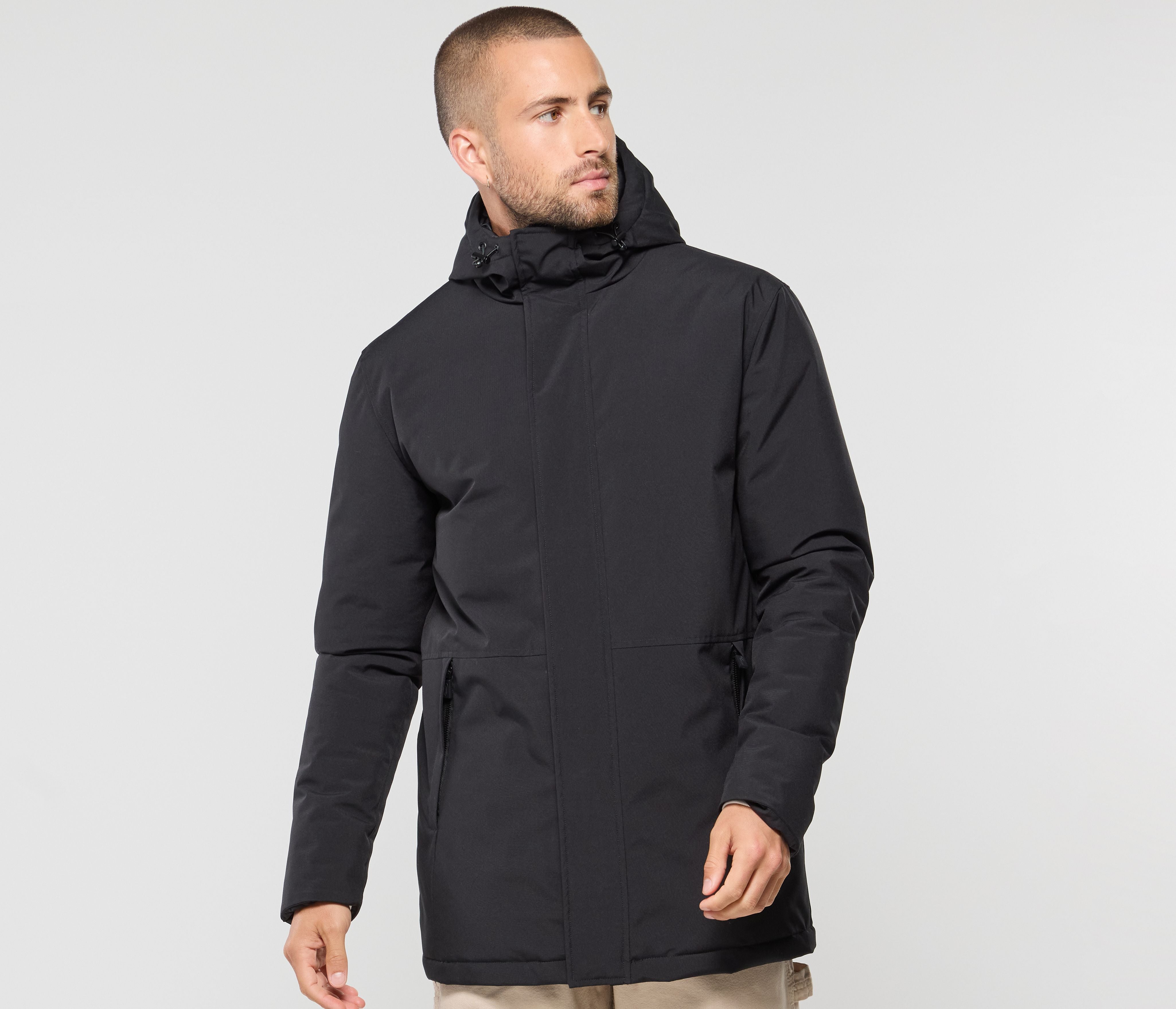 Parka chaude et légère