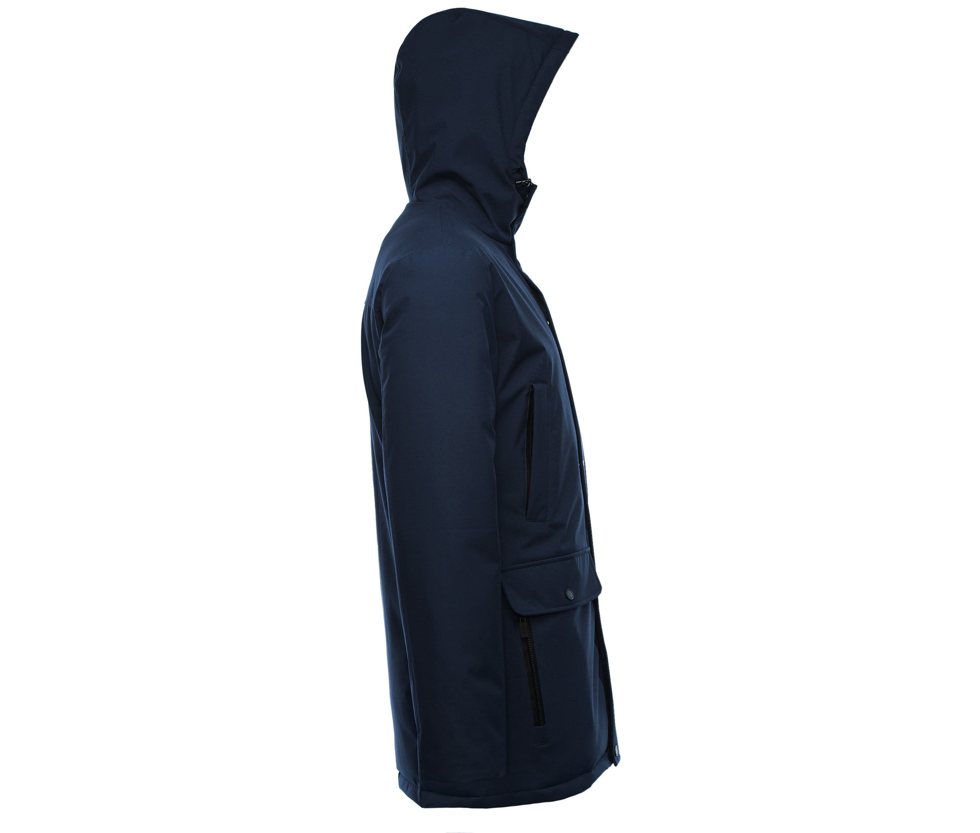 Parka Multipoches Chaude et Légère - Navy