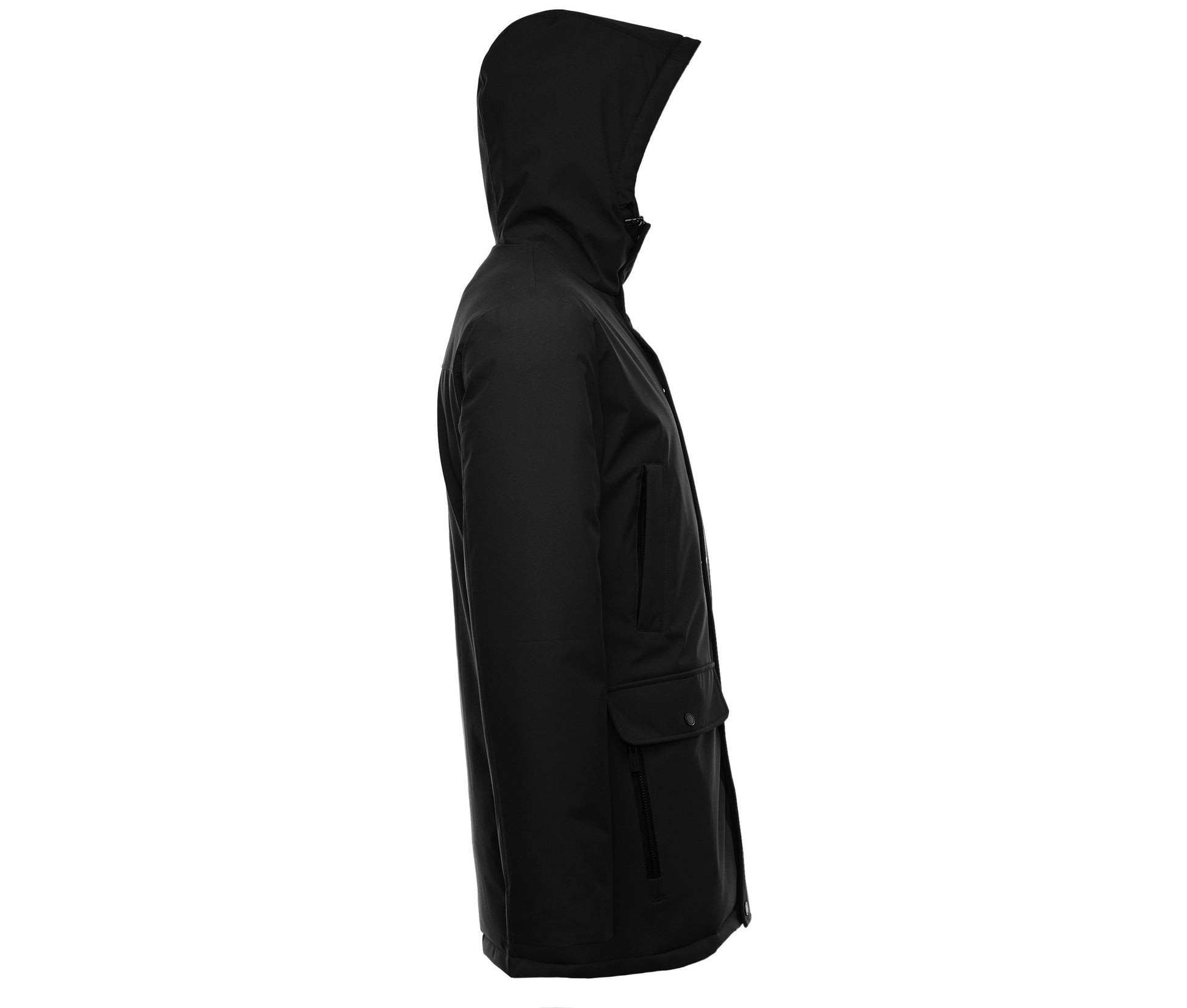 Parka Multipoches Chaude et Légère - Black