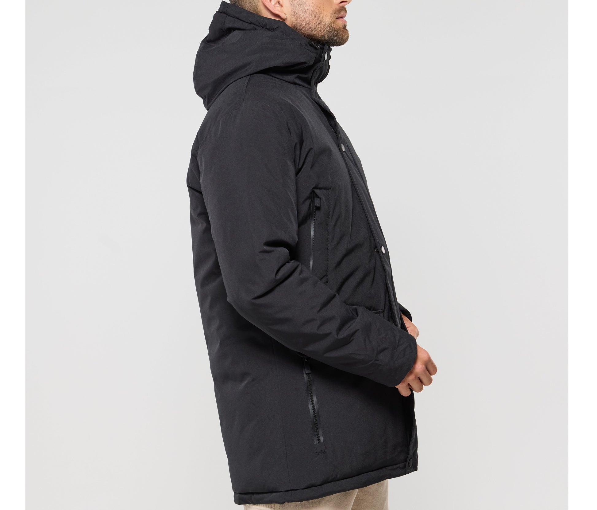 Parka multipoches chaude et légère