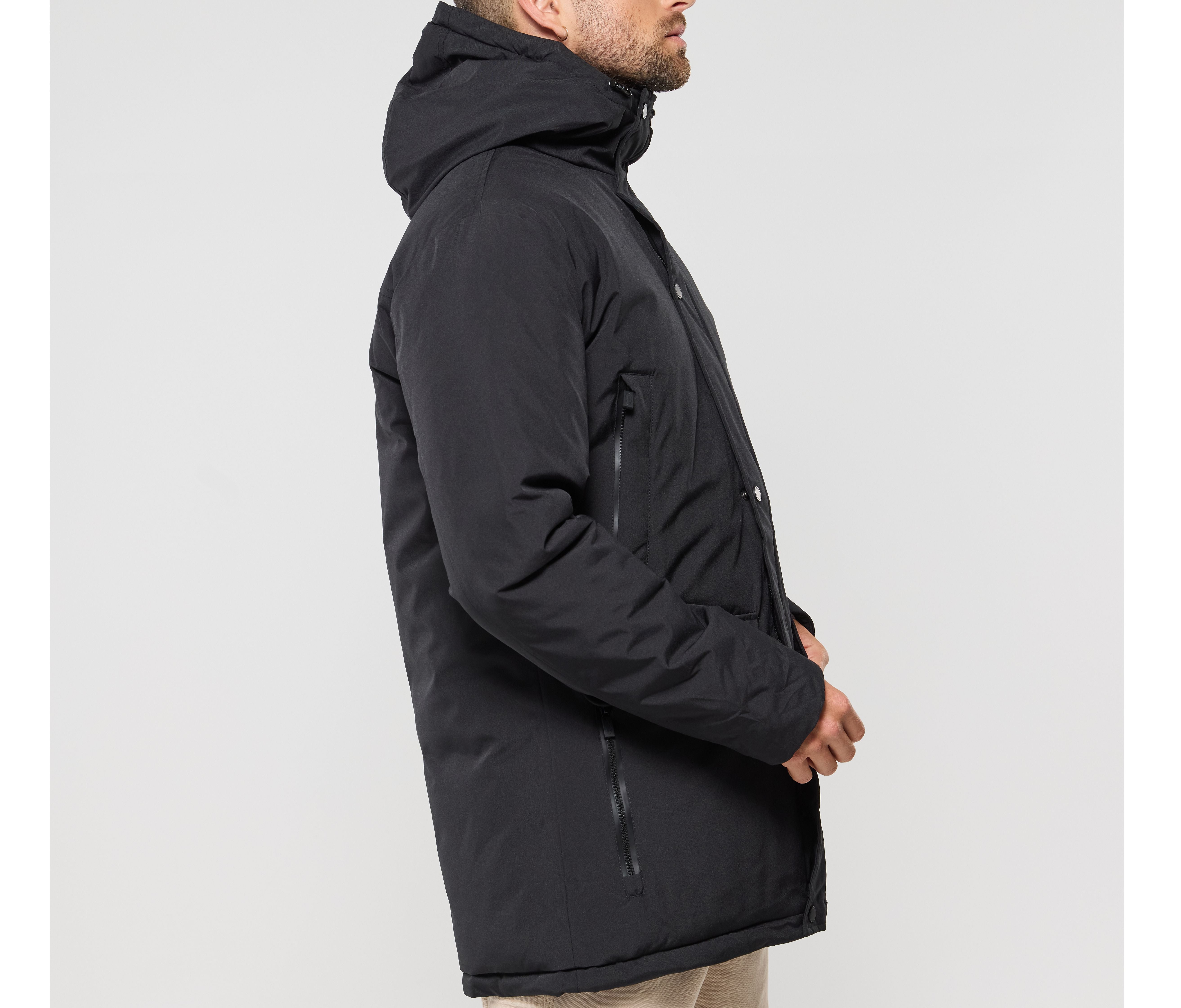 Parka multipoches chaude et légère