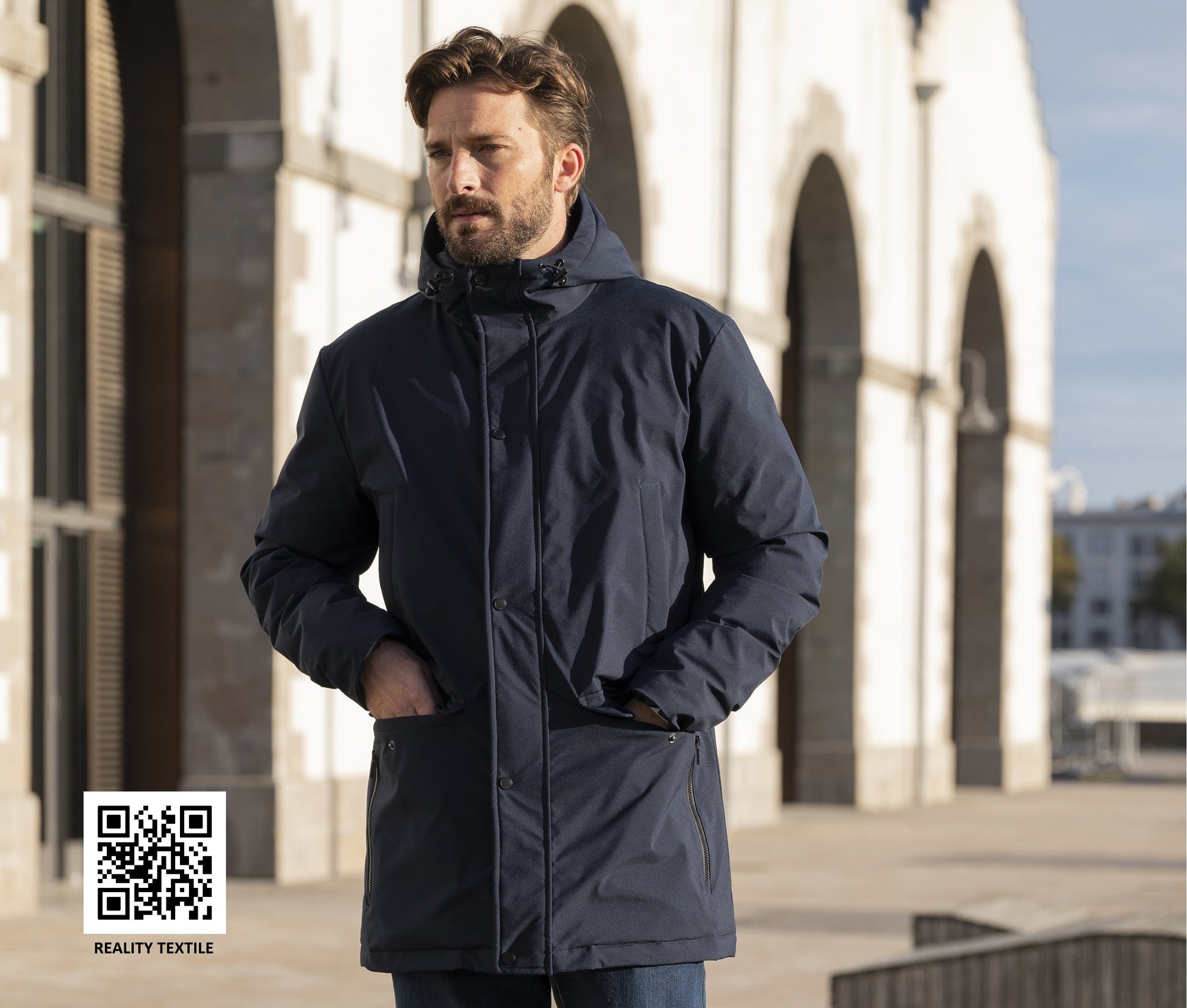 Parka multipoches chaude et légère