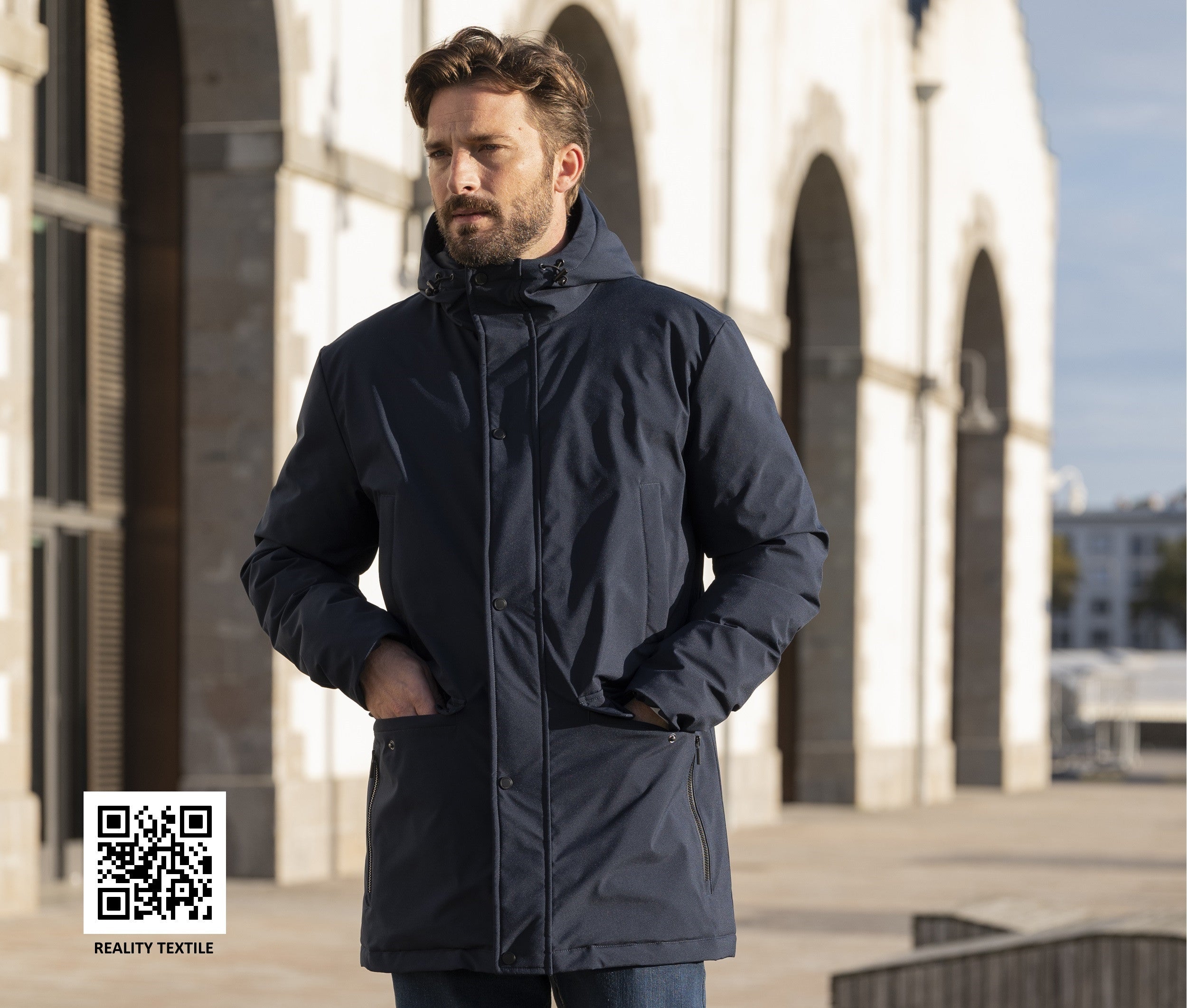 Parka multipoches chaude et légère