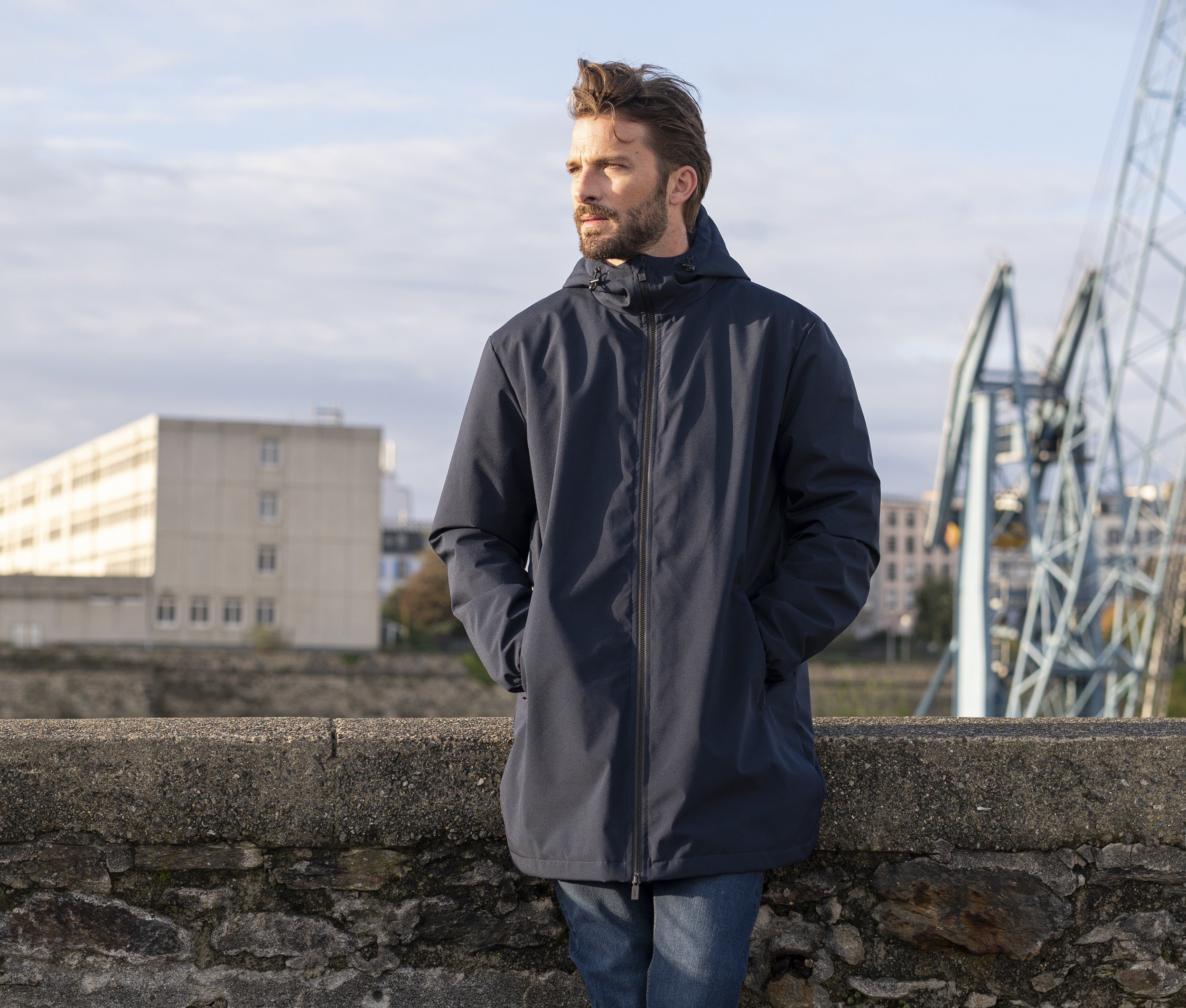Parka légère unisexe