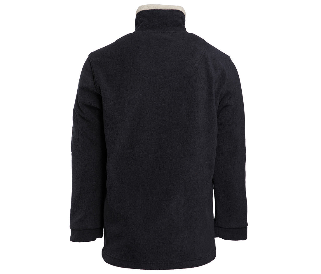 Veste Polaire Haute Densité - Navy/col Beige
