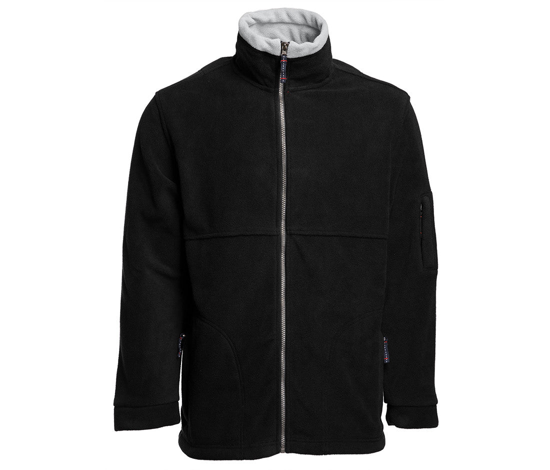 Veste Polaire Haute Densité - Black/col Grey