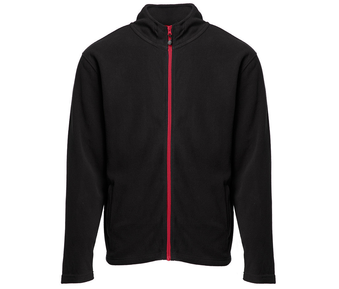 Veste Micropolaire Homme - Black/red