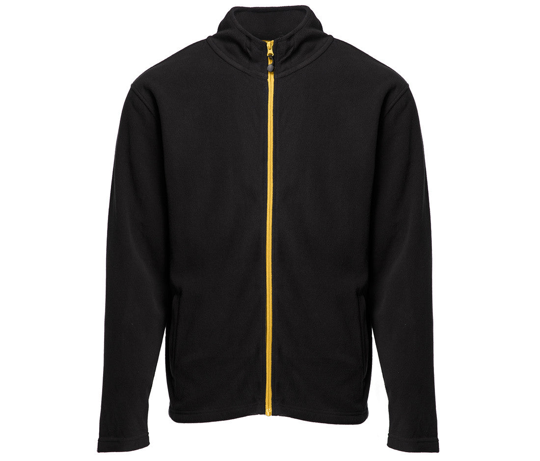 Veste Micropolaire Homme - Black/gold