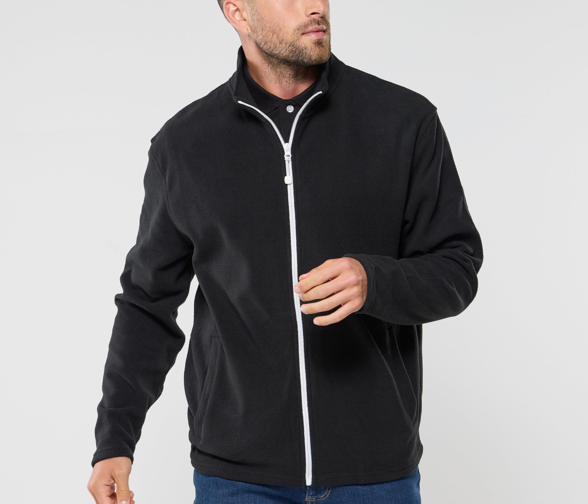 Veste micropolaire homme