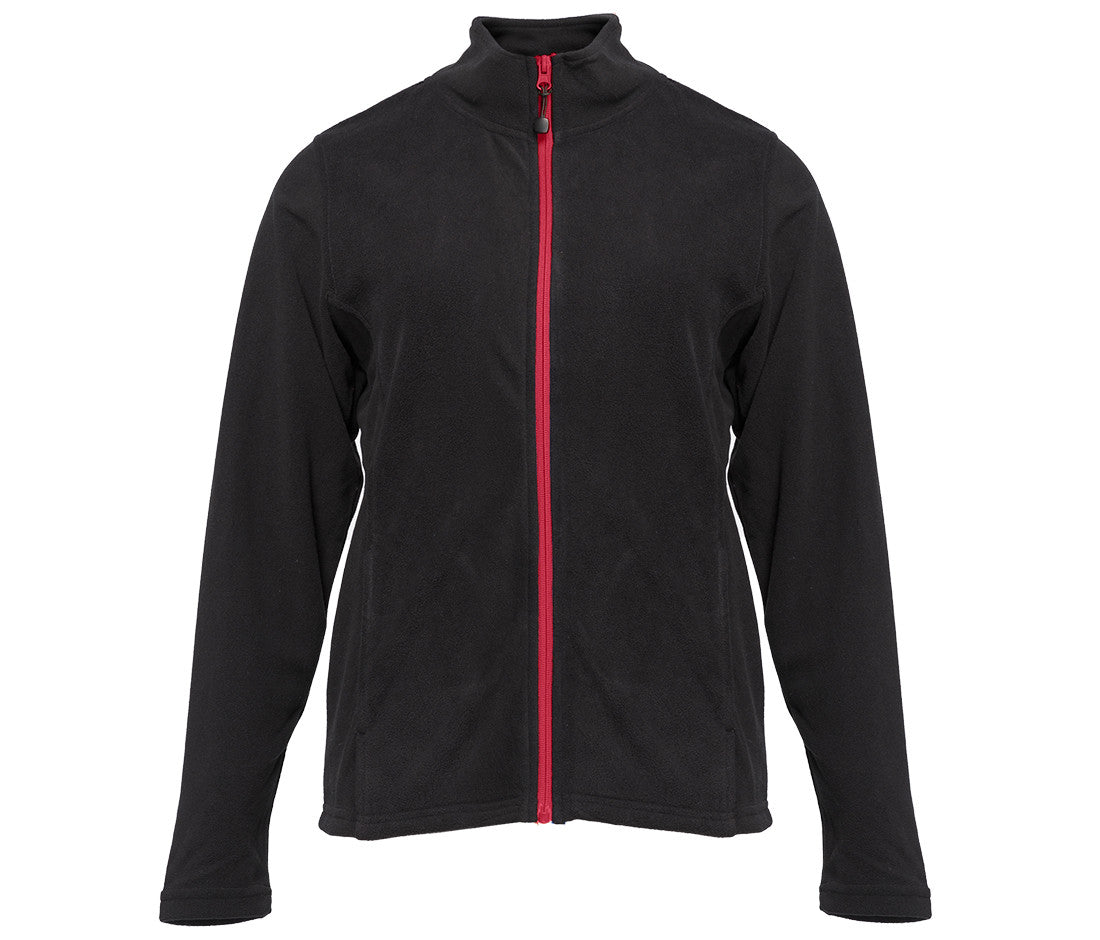 Veste Micropolaire Femme - Black/red