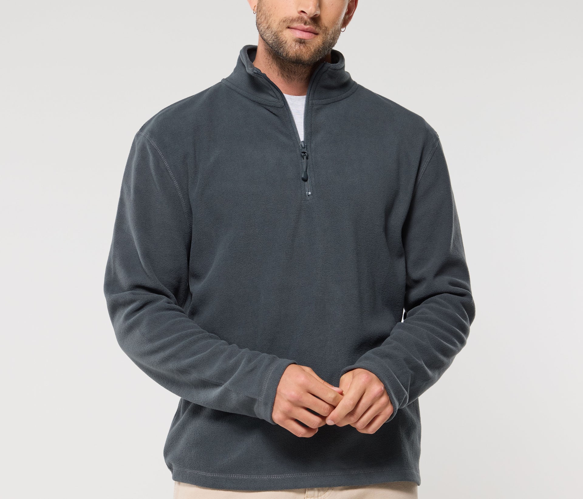 Micropolaire col zippé