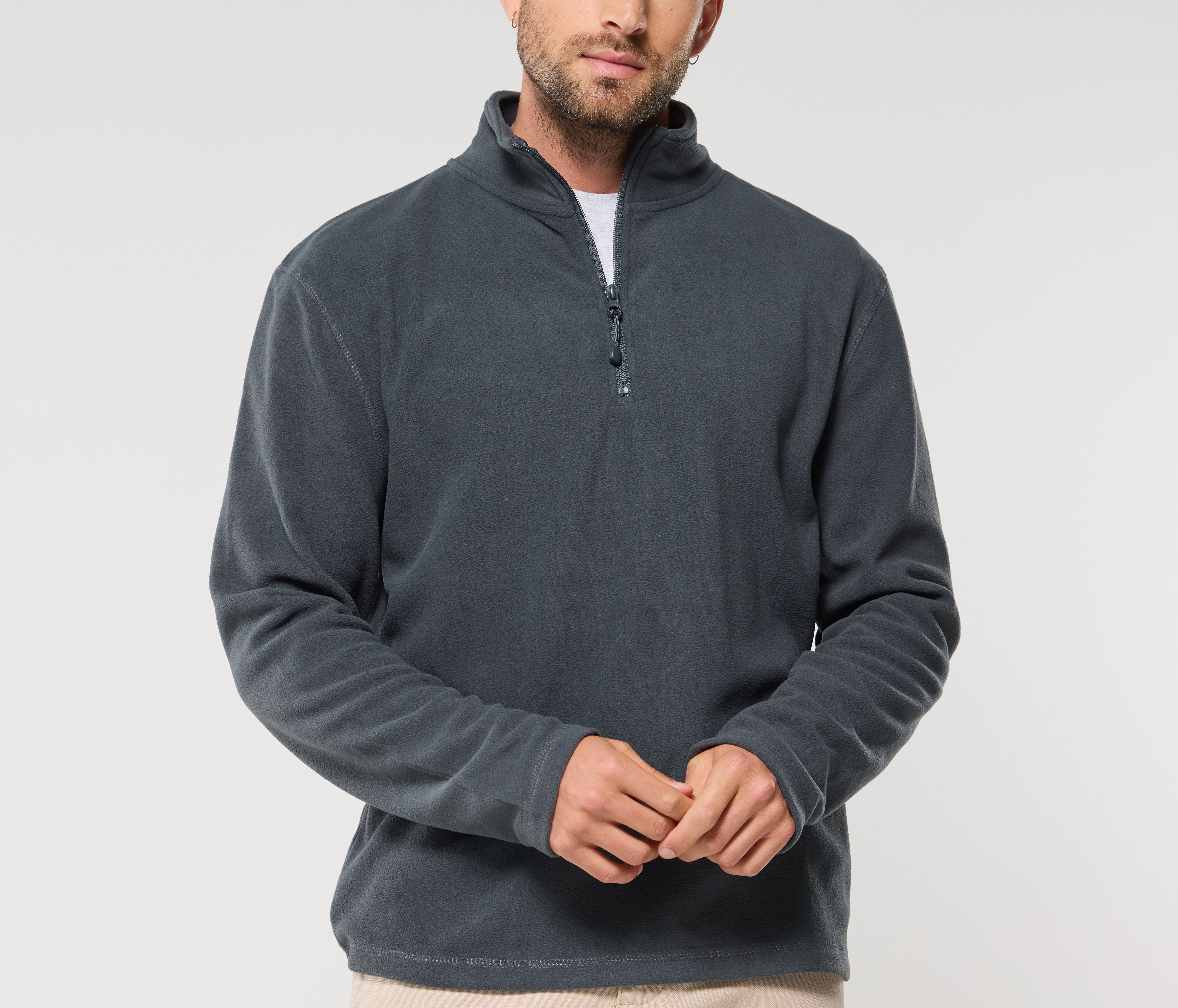 Micropolaire col zippé