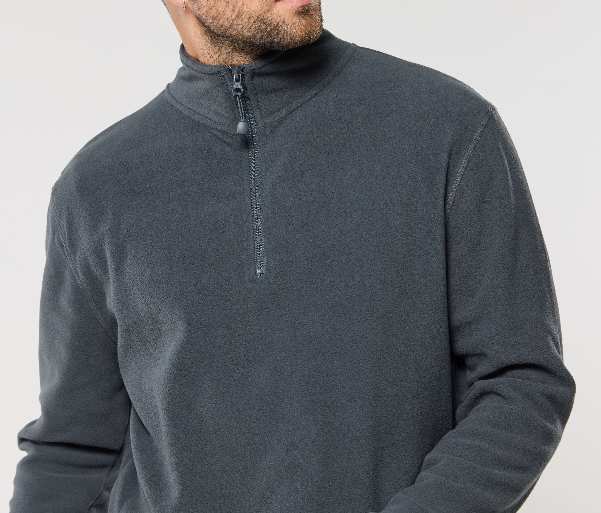 Micropolaire col zippé