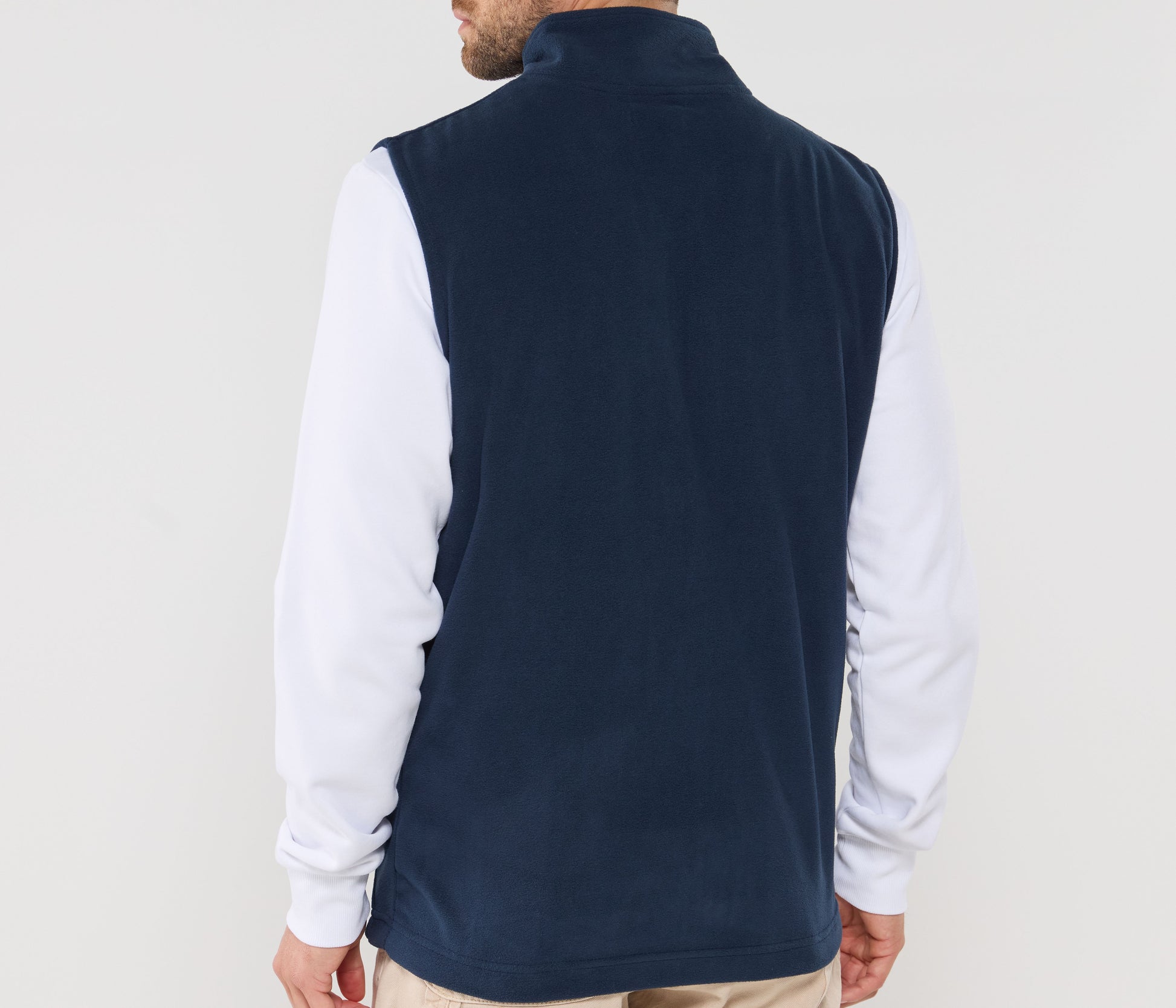 Gilet micropolaire homme