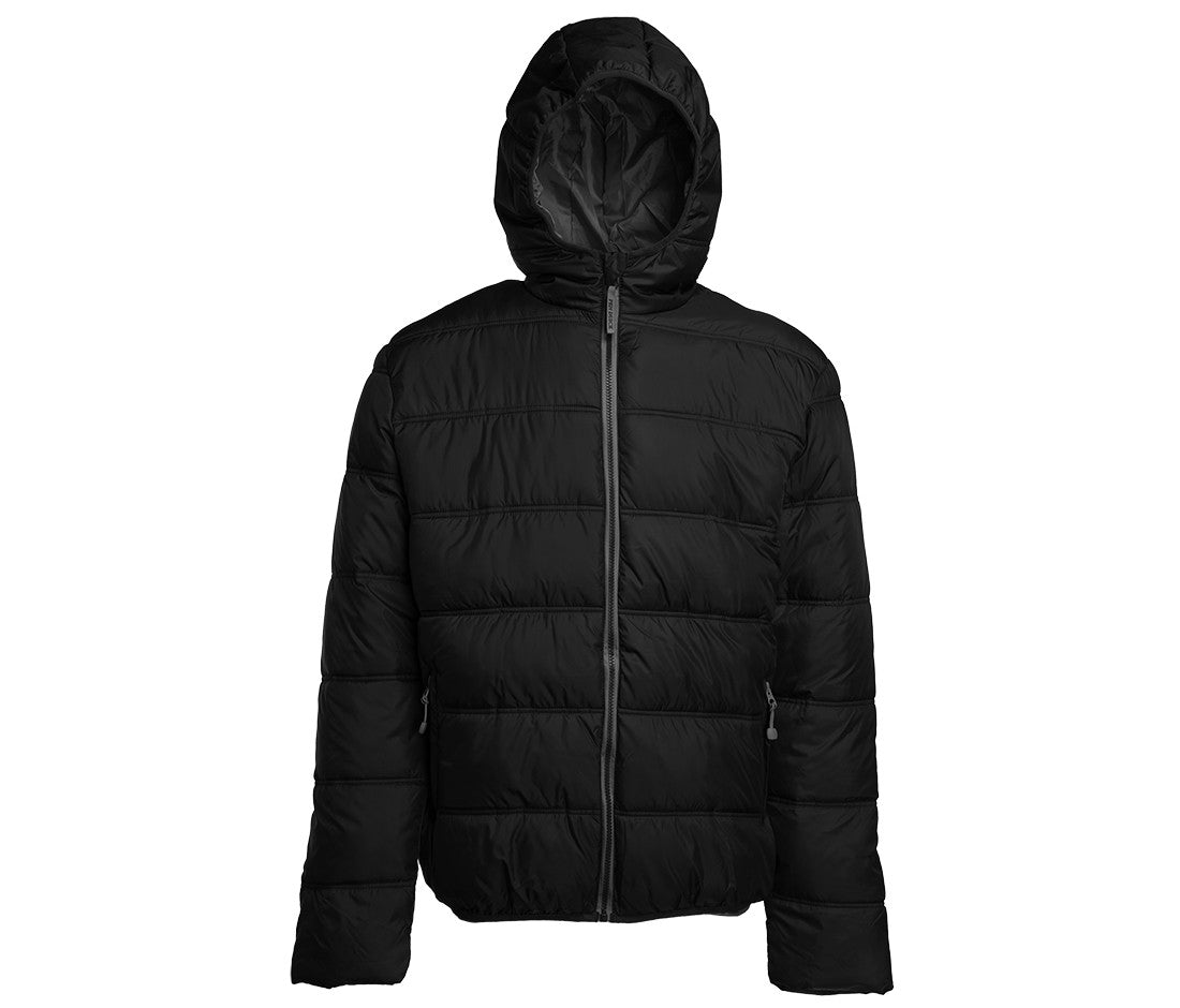 Doudoune Homme Avec Capuche - Black/grey