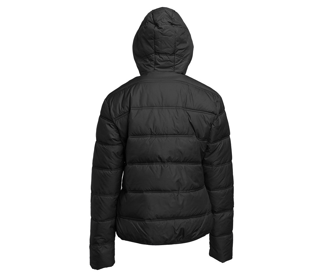 Doudoune Femme Avec Capuche - Black/grey