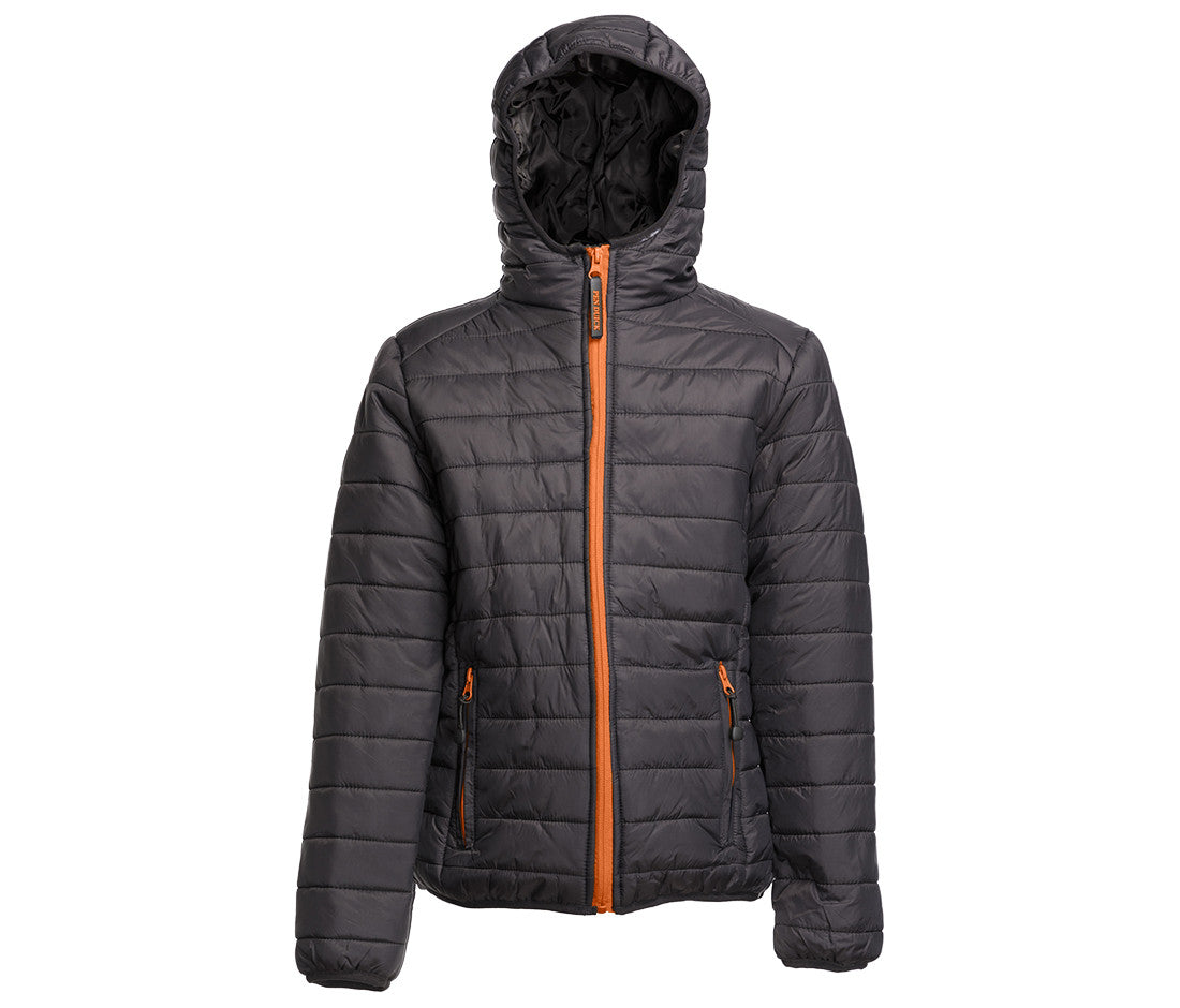 Doudoune Légère Enfant - Black/orange